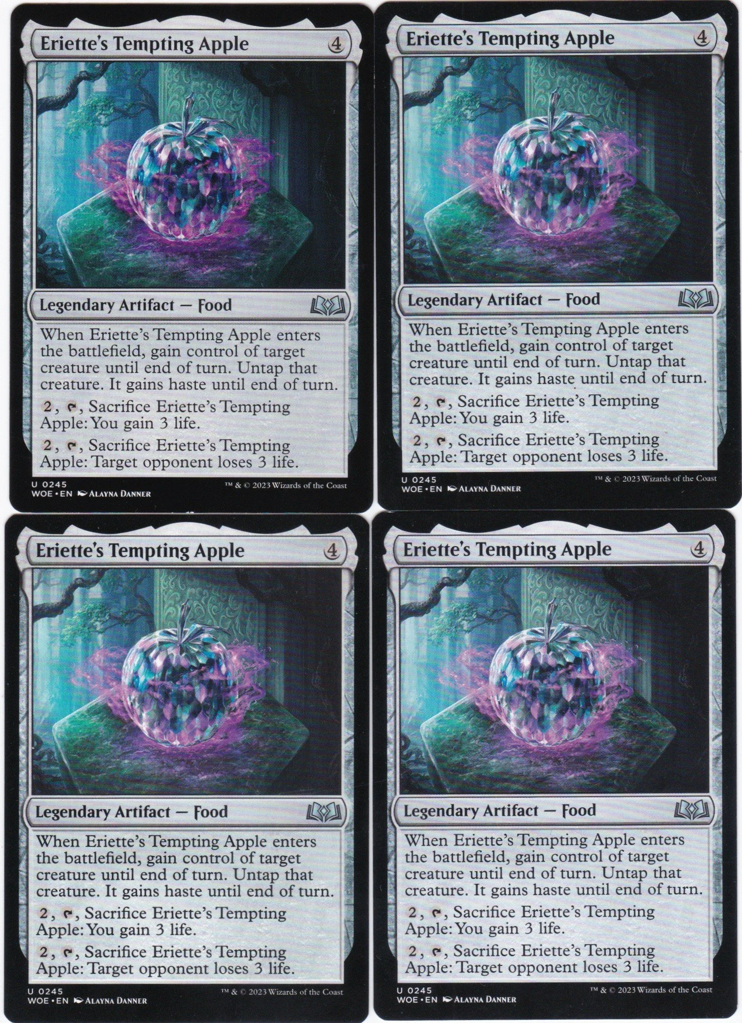 4x Erriette's Tempting Apple