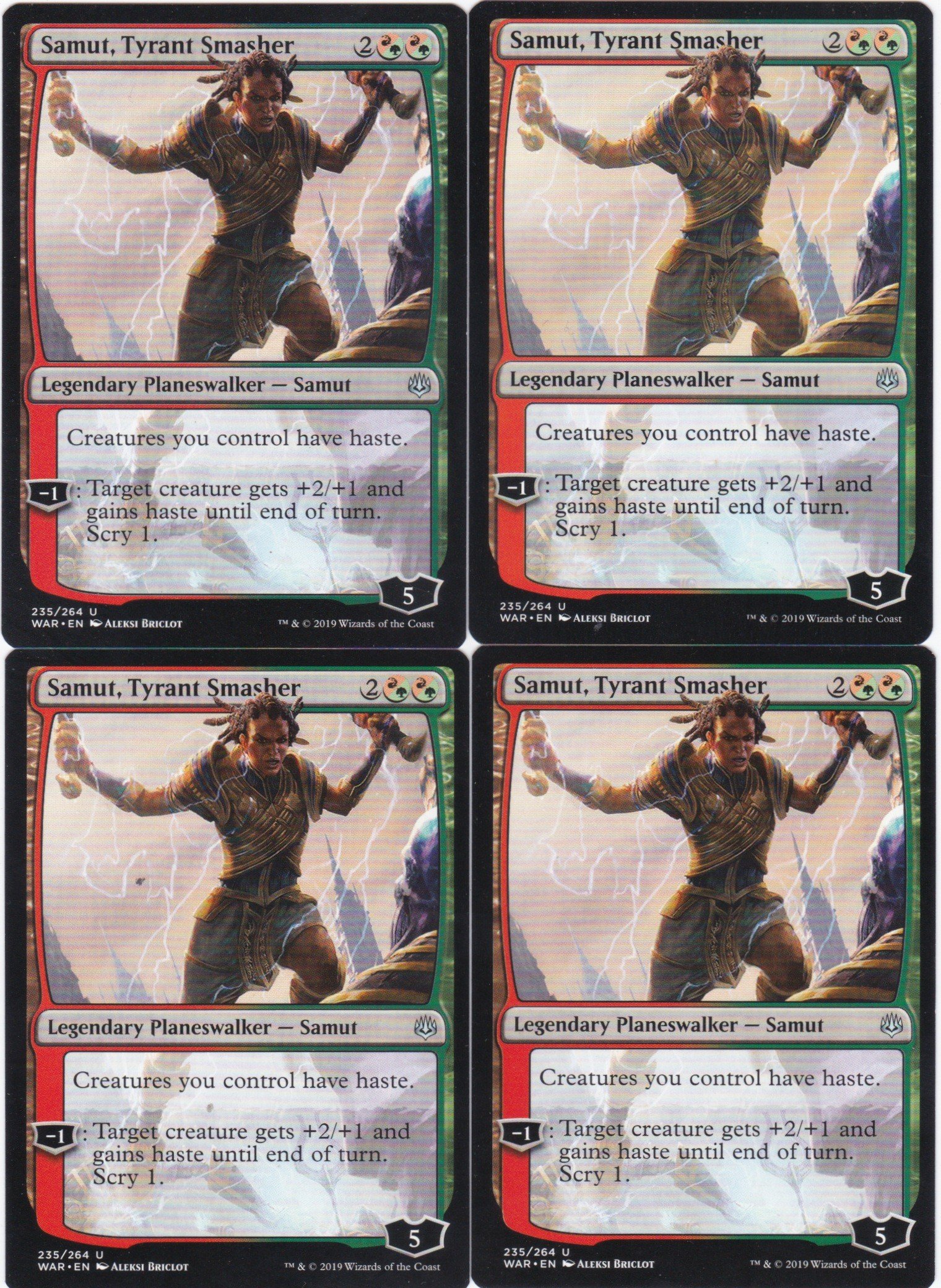 4x Samut, Tyrant Smasher