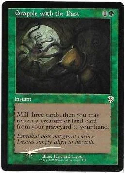 Grapple with the Past (RETRO)