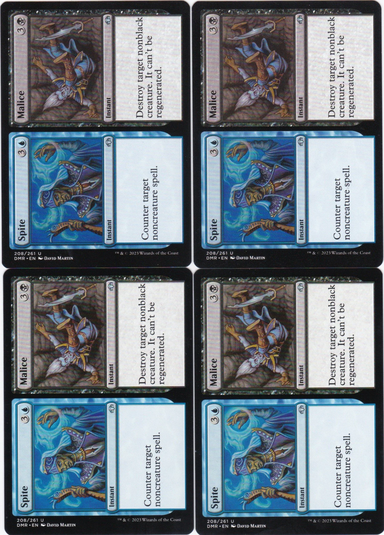 4x Spite//Malice
