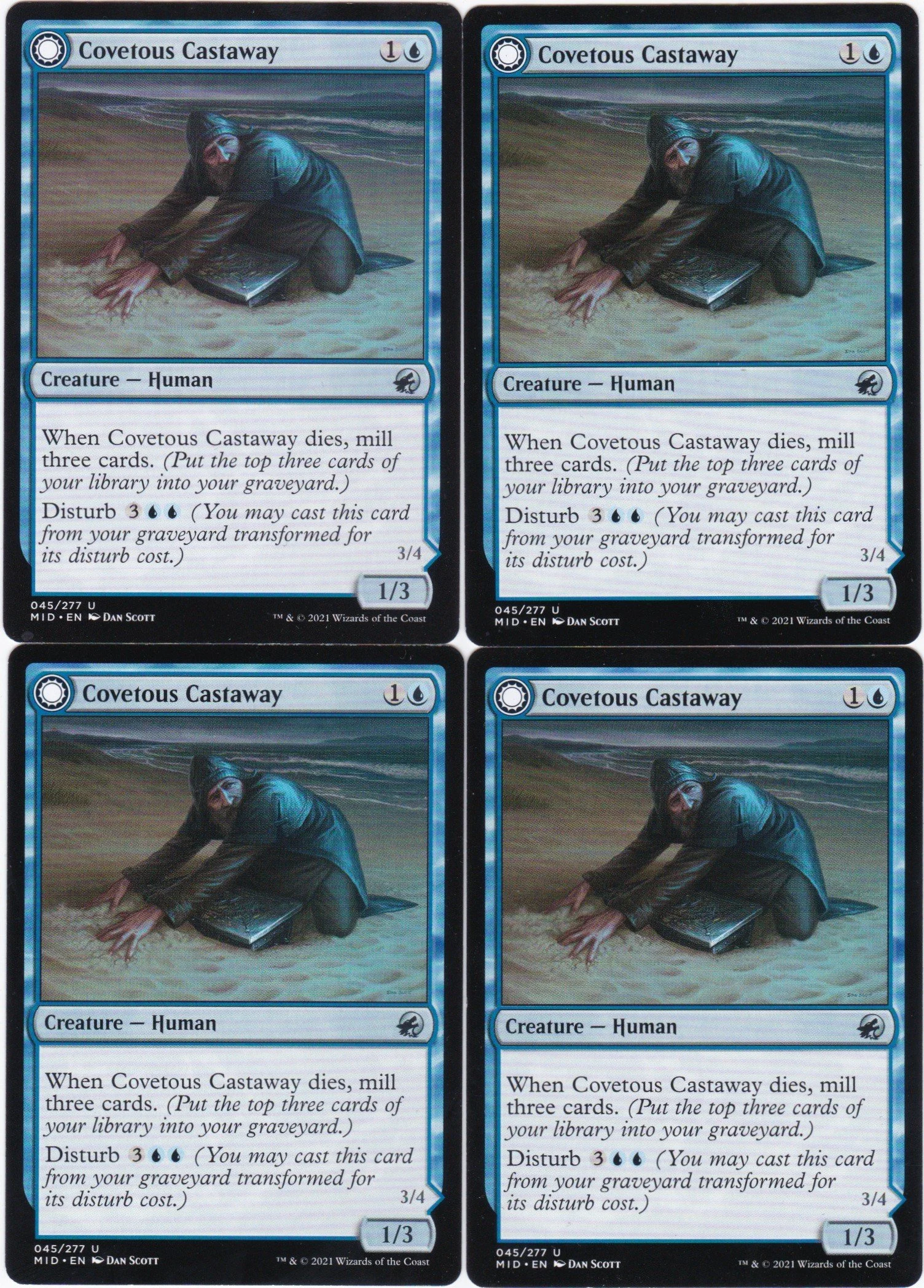 4x Covetous Castaway