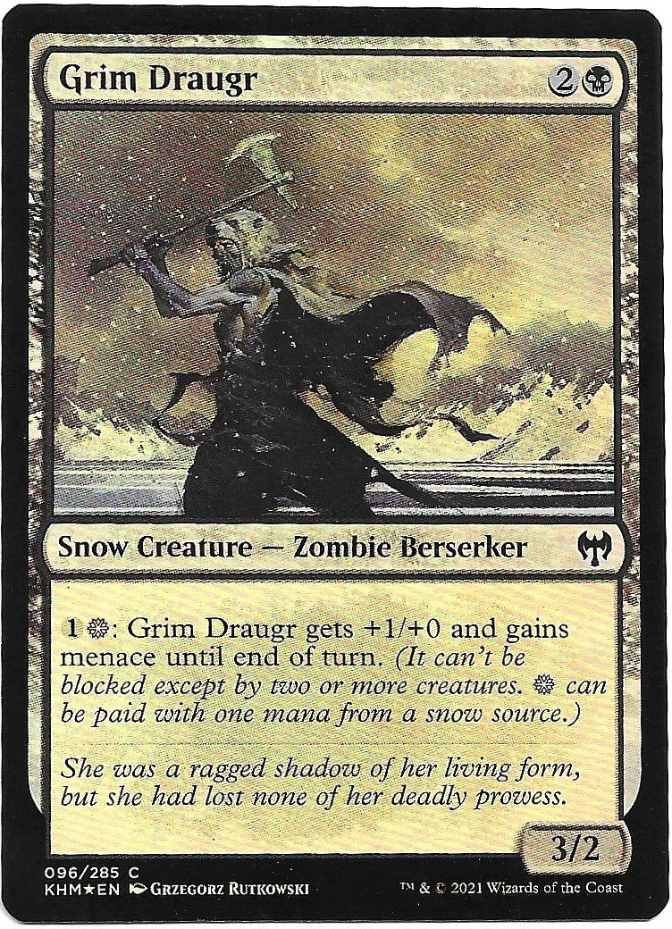 Grim Draugr (retro)