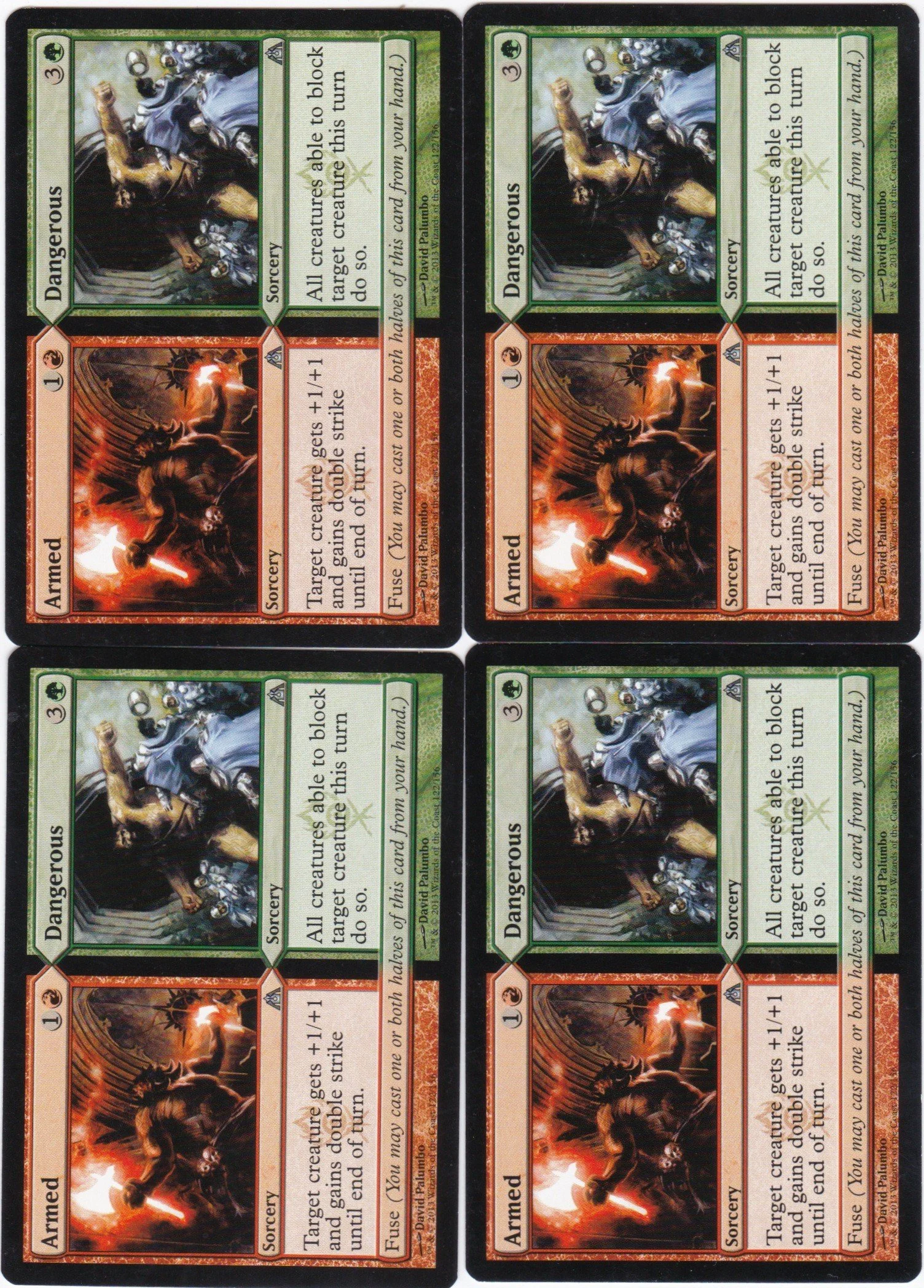 4x Armed // Dangerous