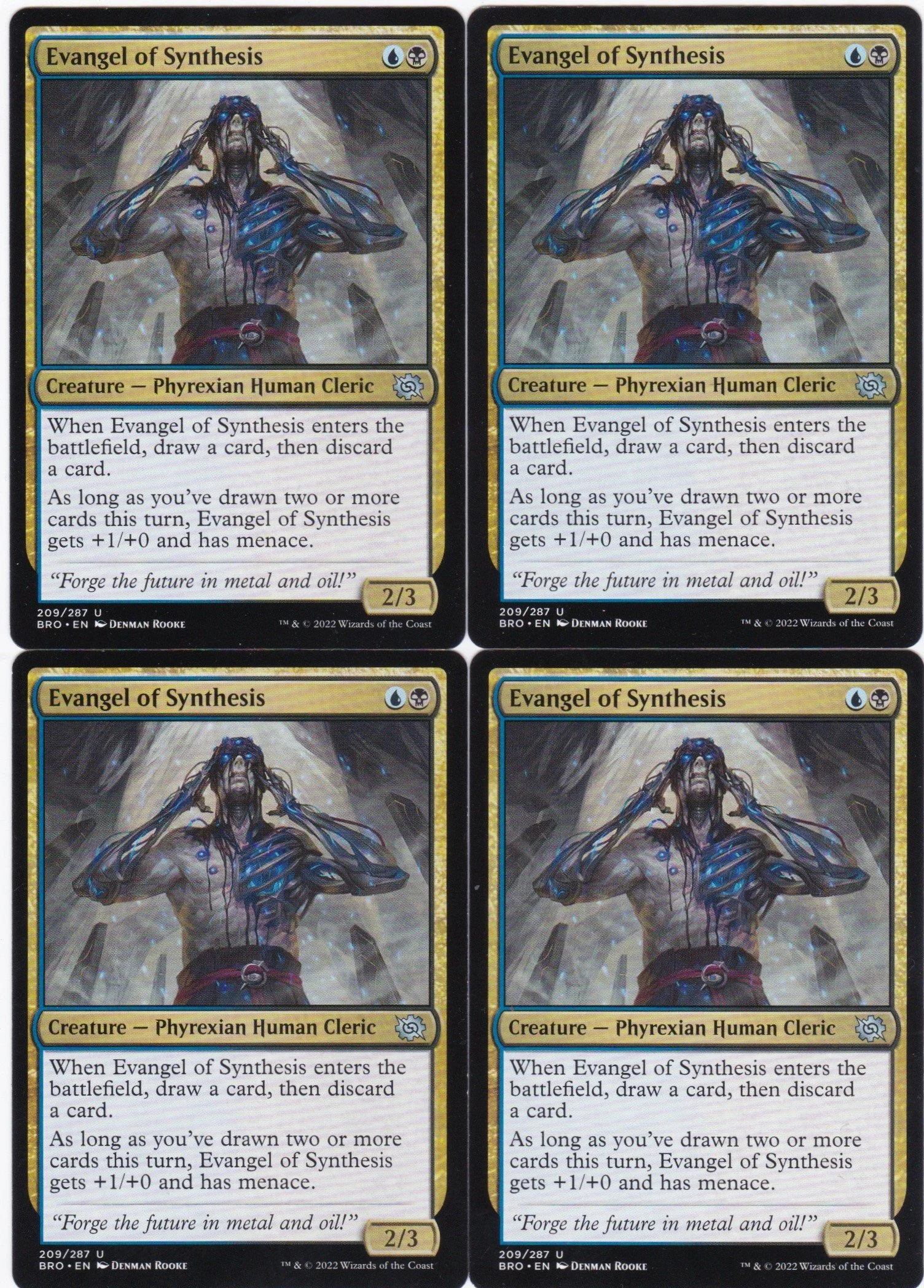 4x Evangel of Synthesis