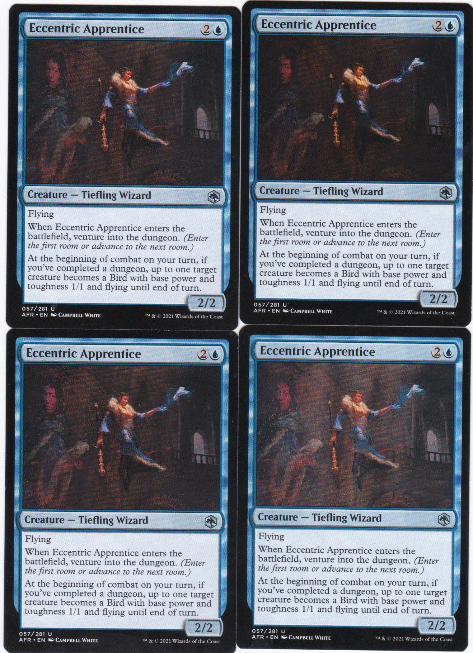 4x Eccentric Apprentice