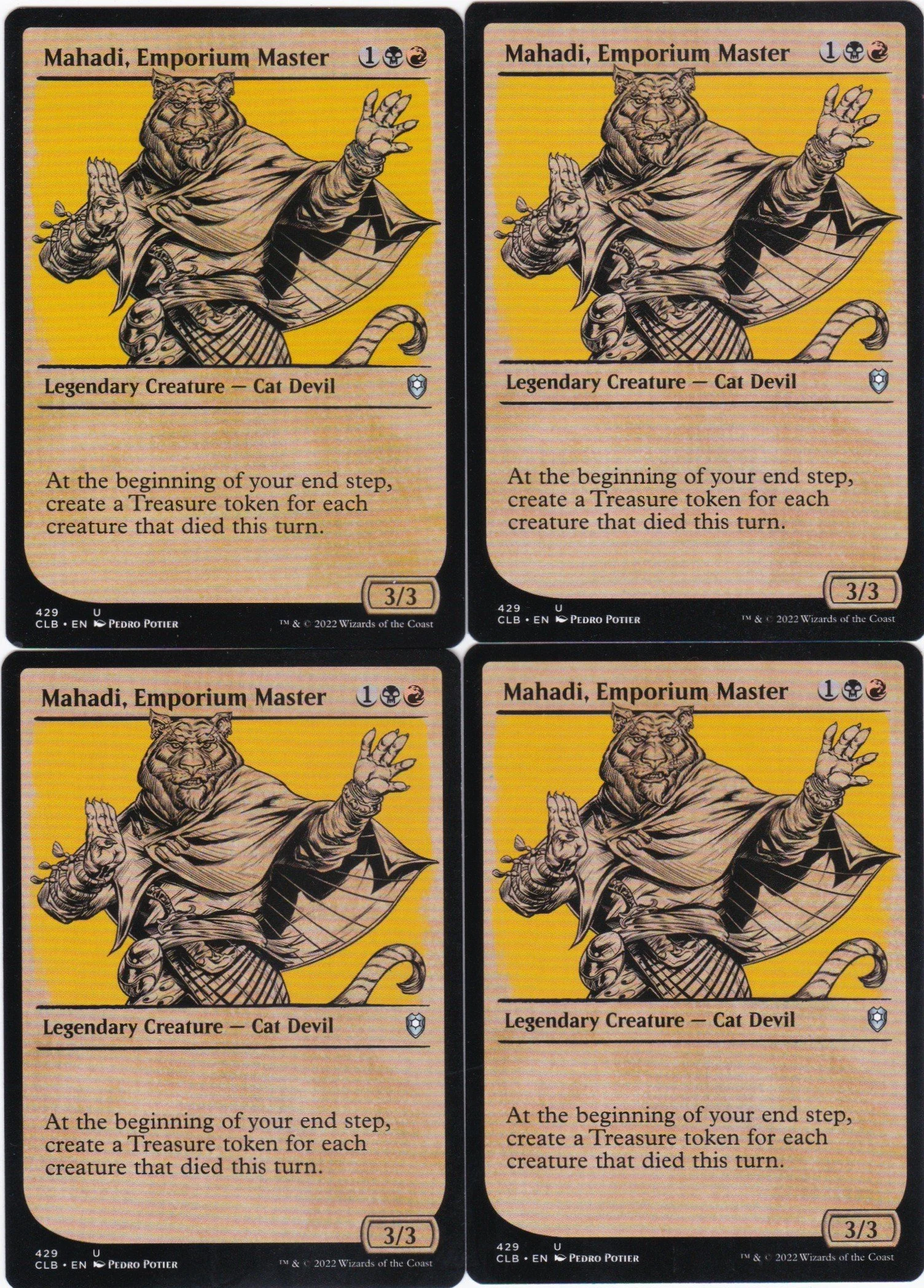 4x Mahadi, Emporium Master (showcase)