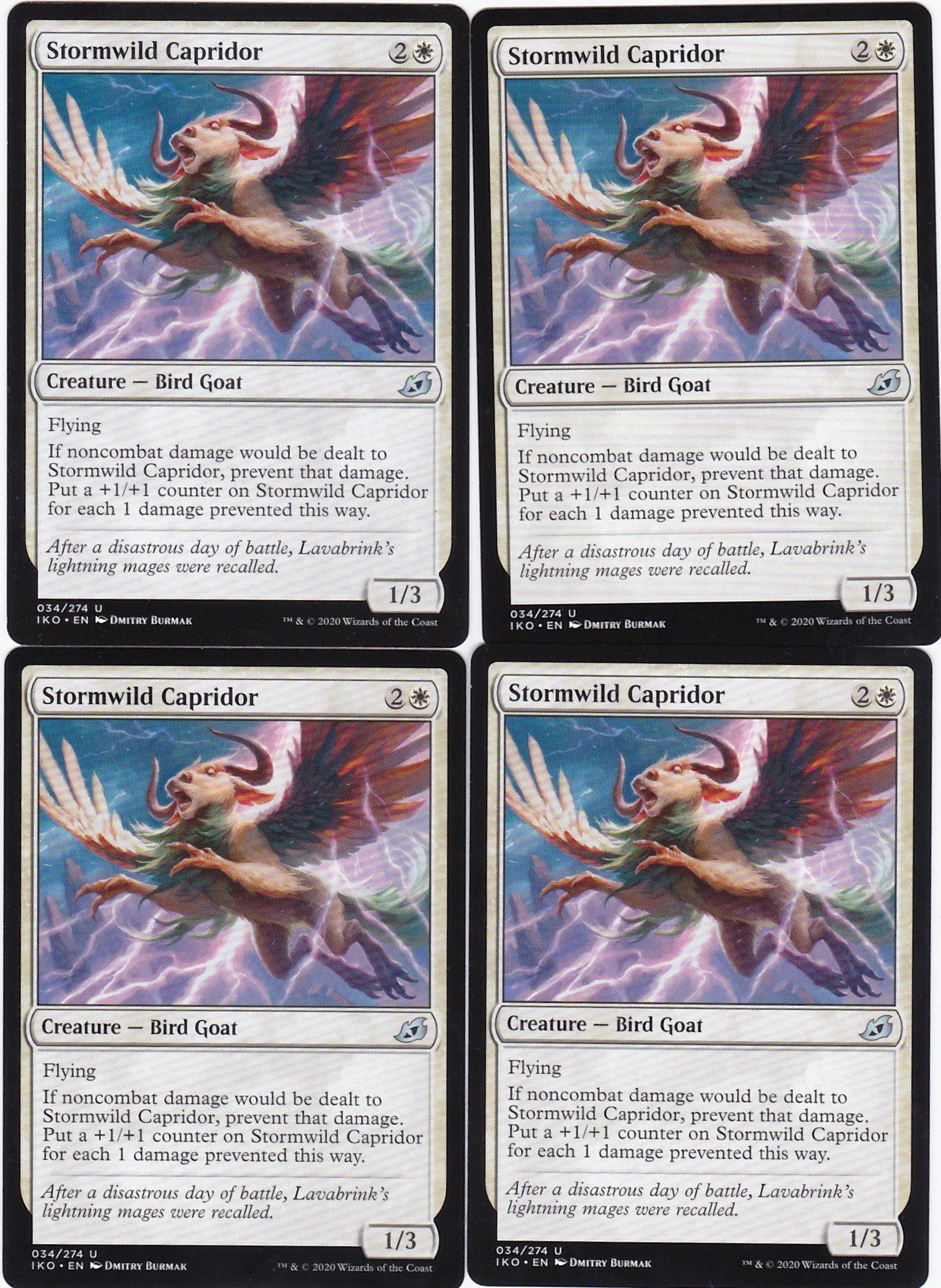 4x Stormwild Capridor