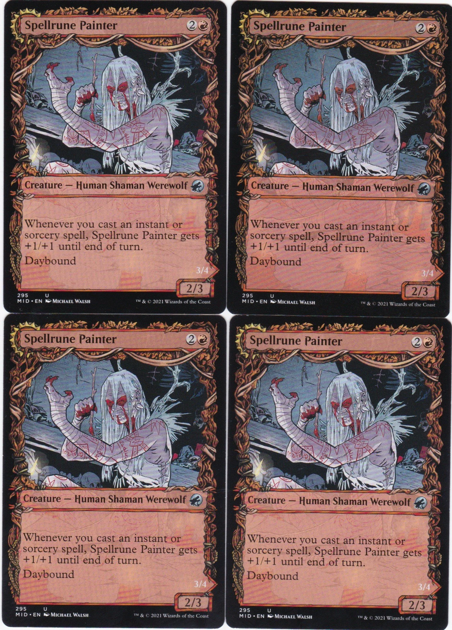 4x Spellrune Painter (showcase)