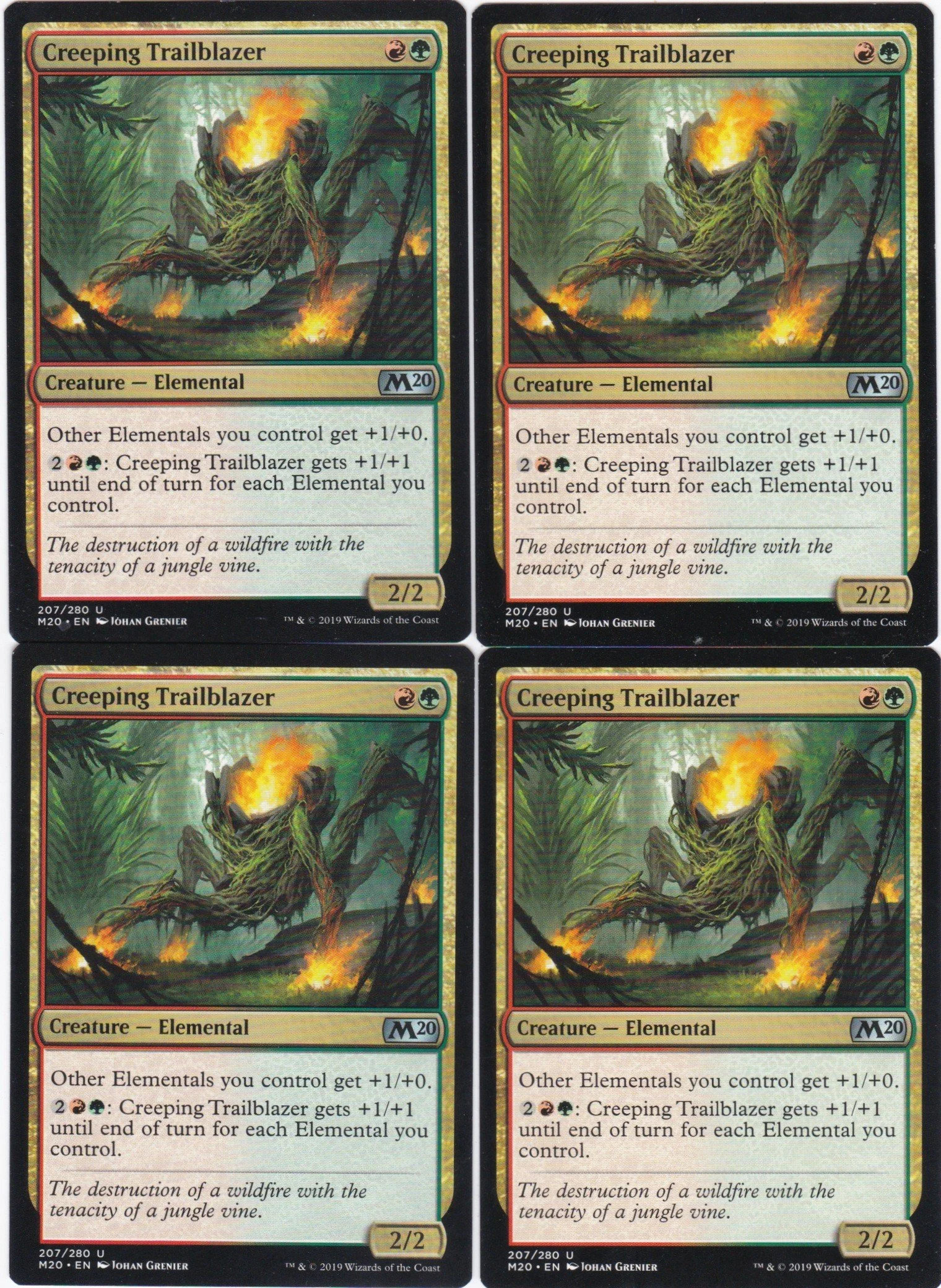 4x Creeping Trailblazer