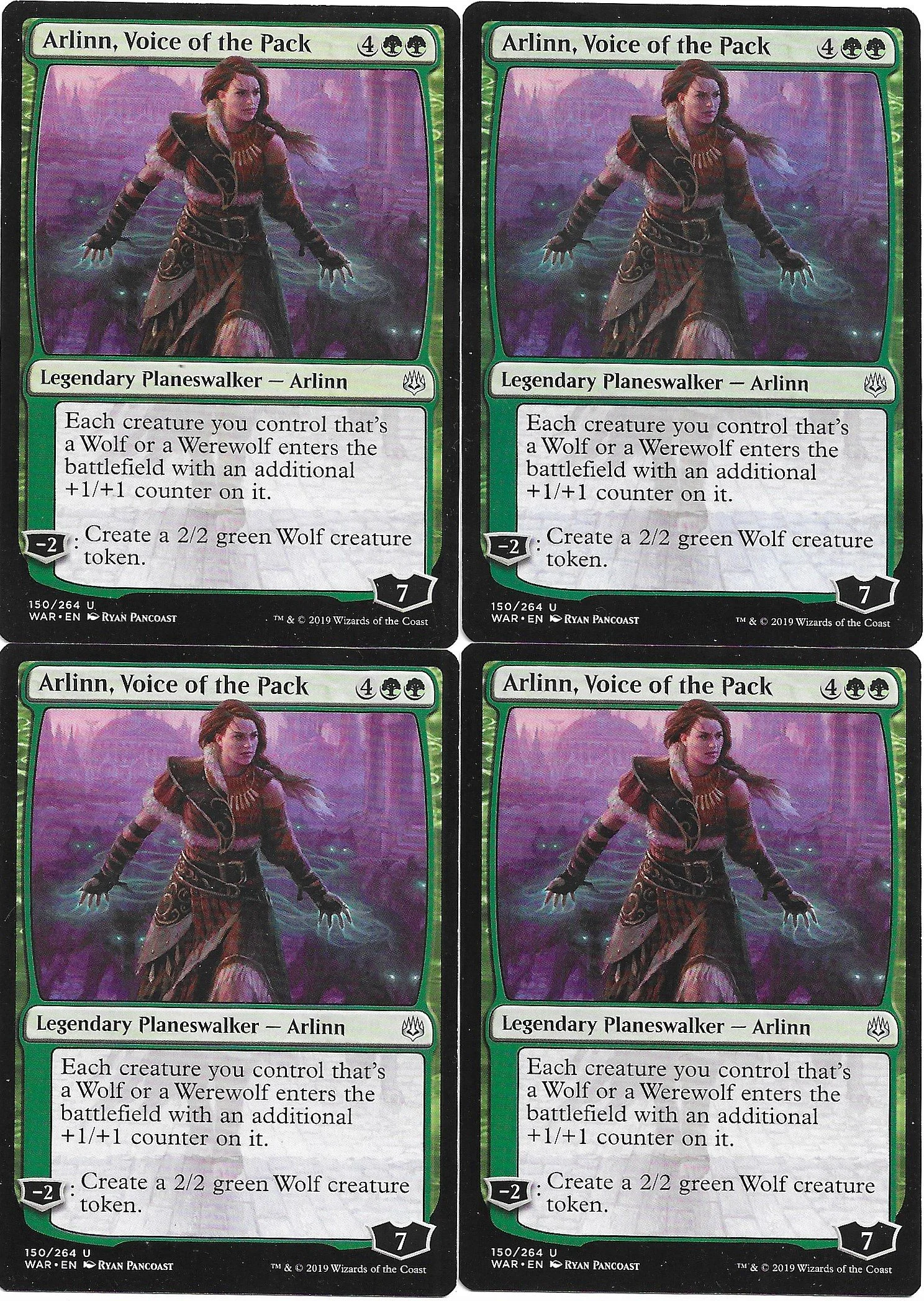 4x Arlinn, Voice of the Pack