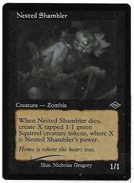 Nested Shambler (retro)(foil-etched)