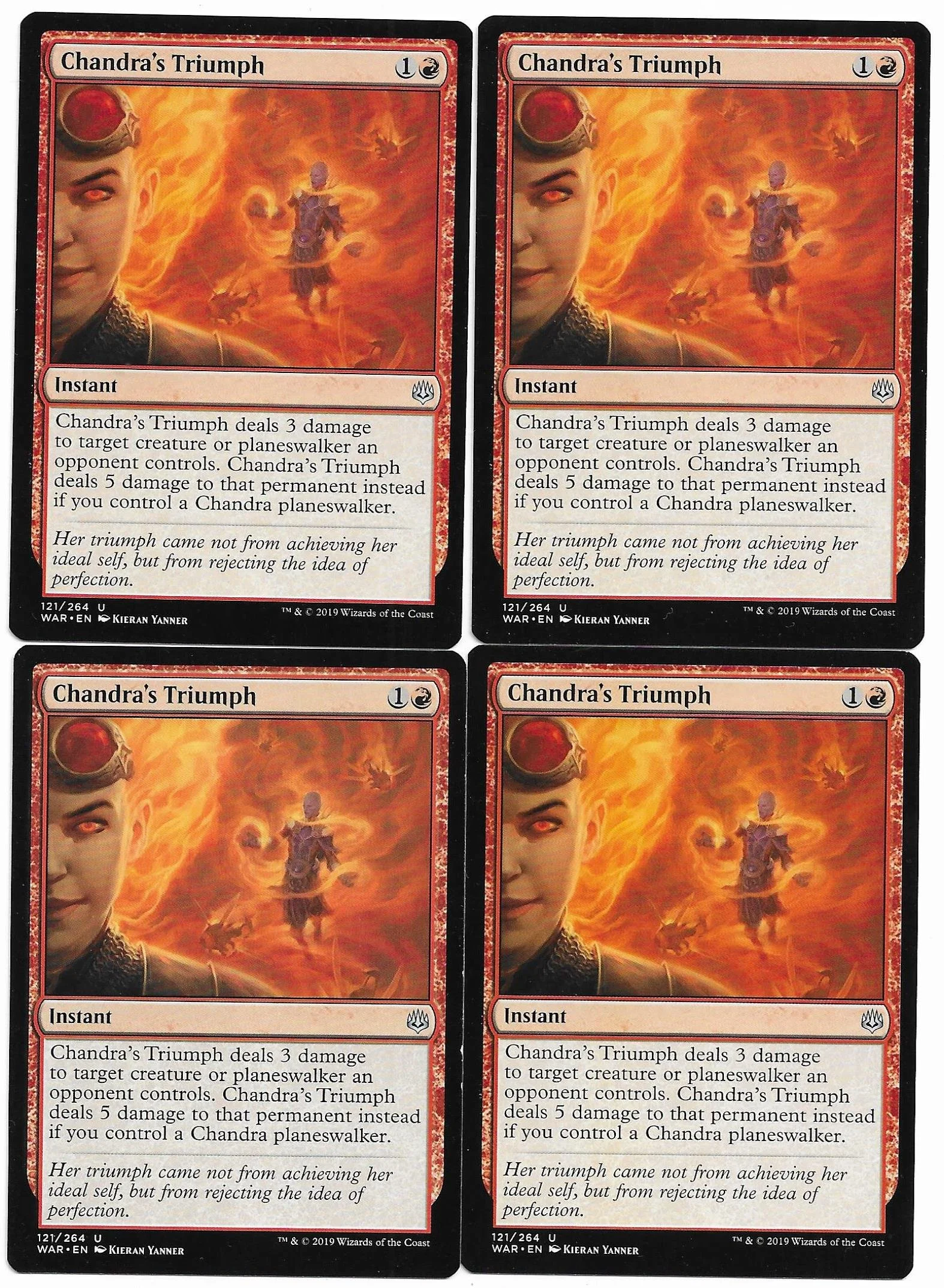 4x Chandra's Triumph