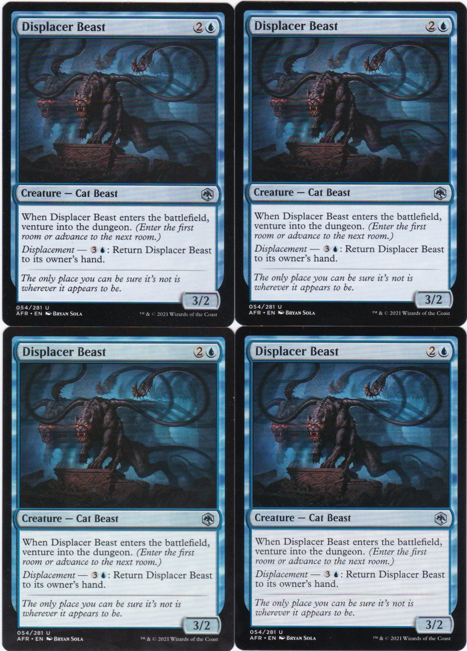 4x Displacer Beast