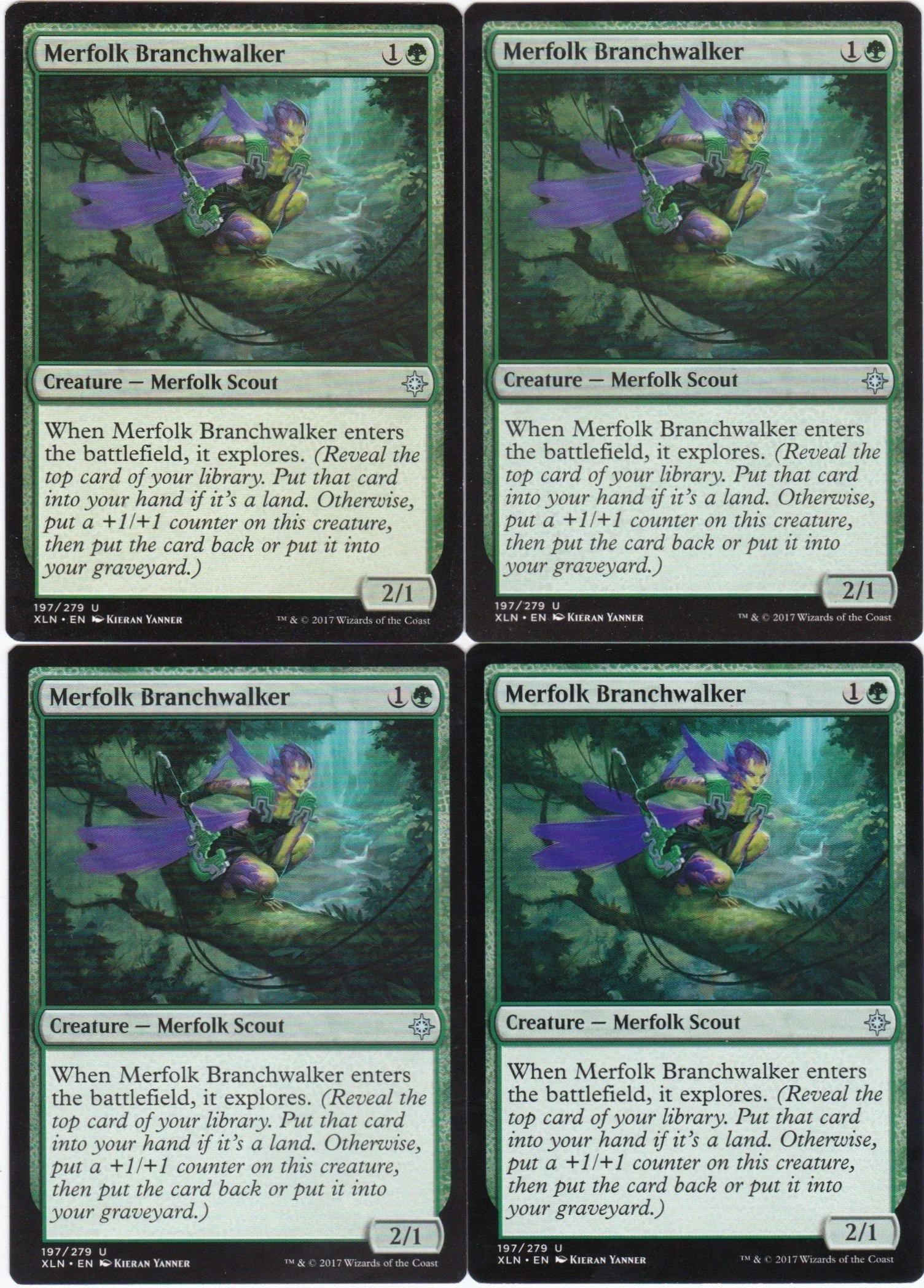 4x Merfolk Branchwalker