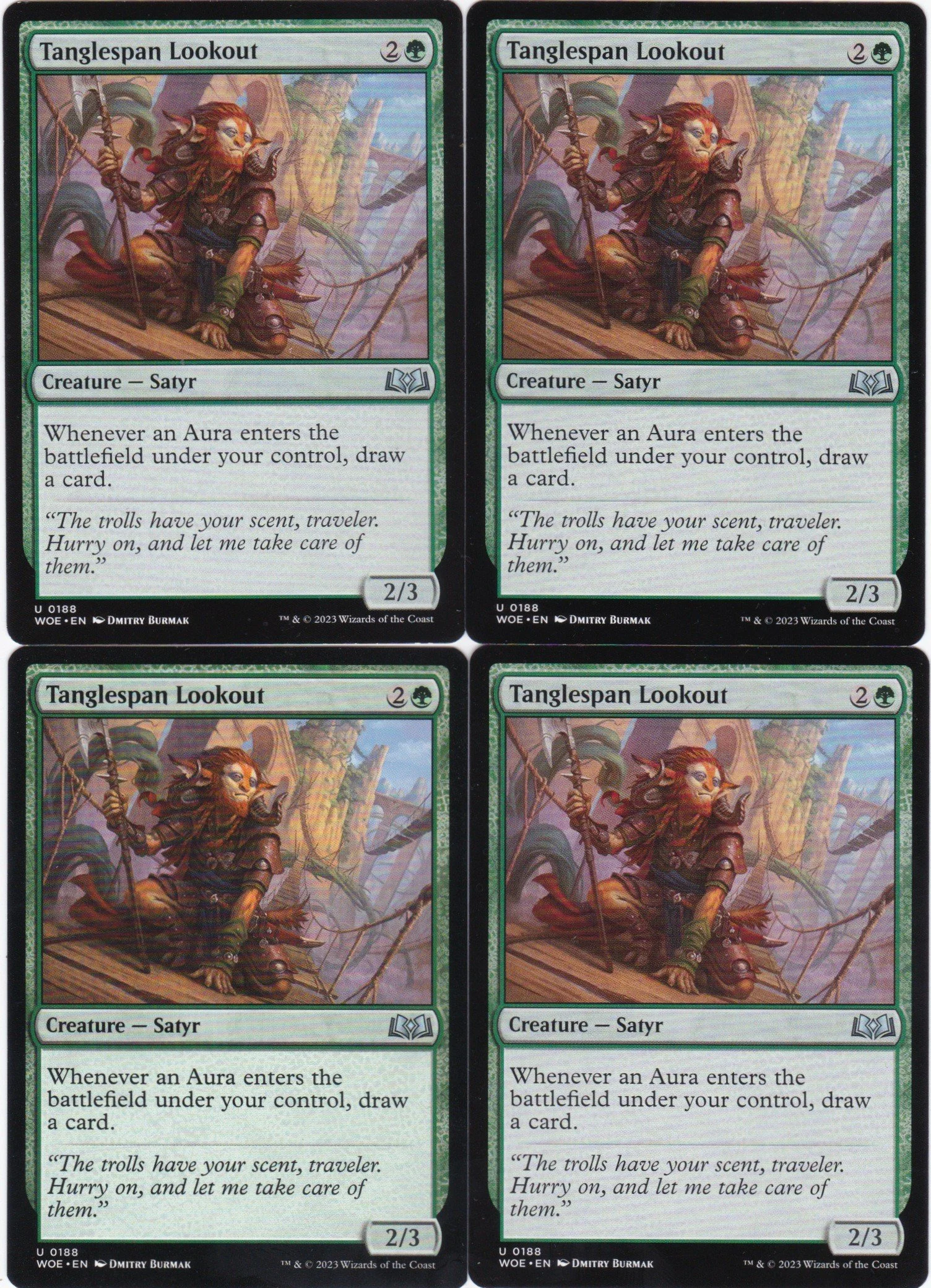 4x Tanglespan Lookout