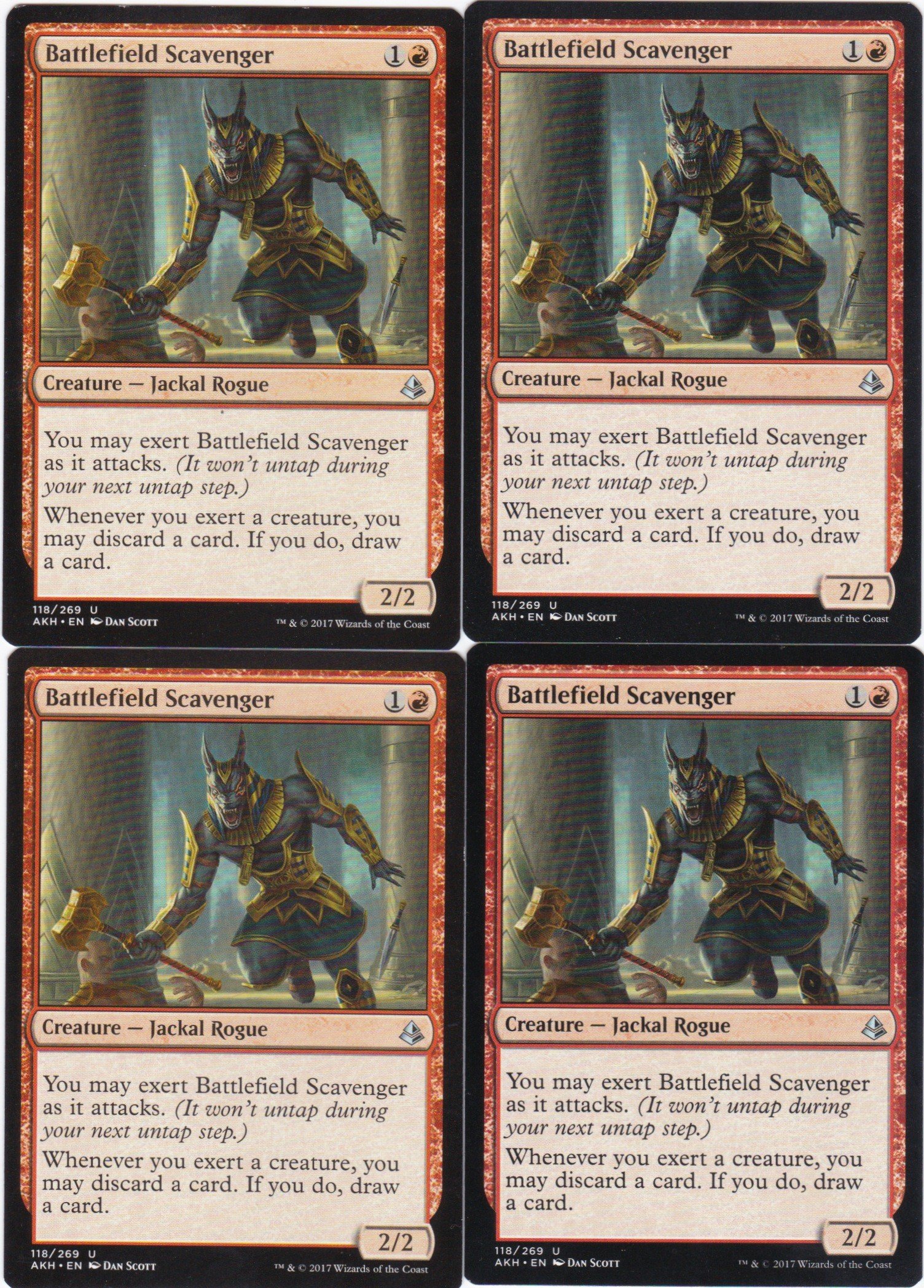 4x Battlefield Scavenger