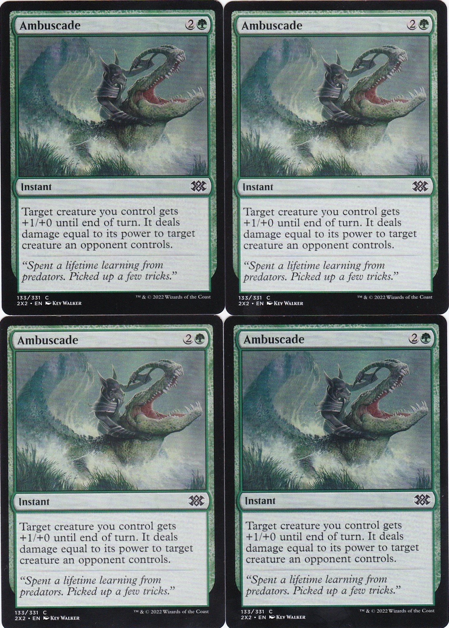 Mono Green Treefolk Pauper Deck