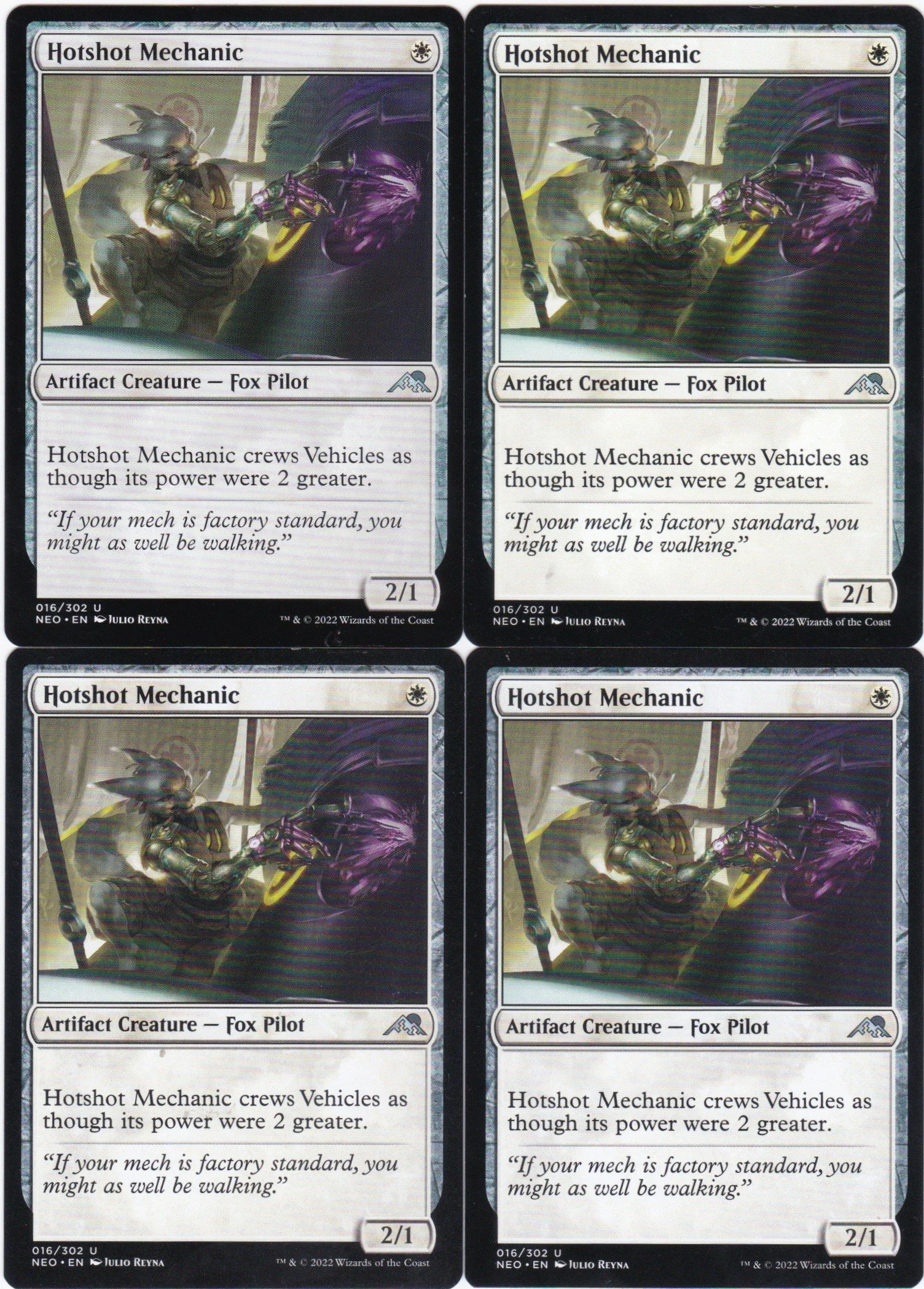 4x Hotshot Mechanic