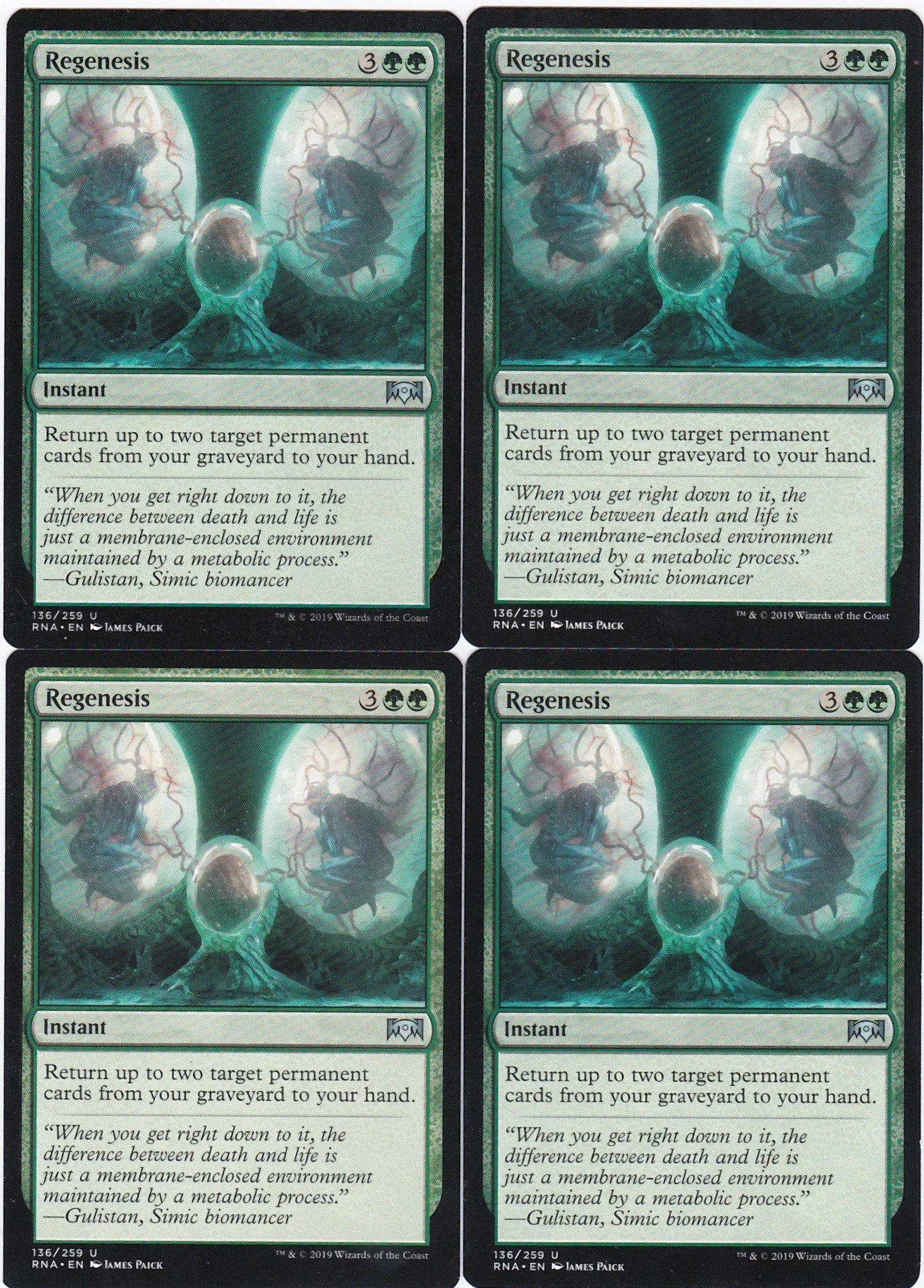 4x Regenesis