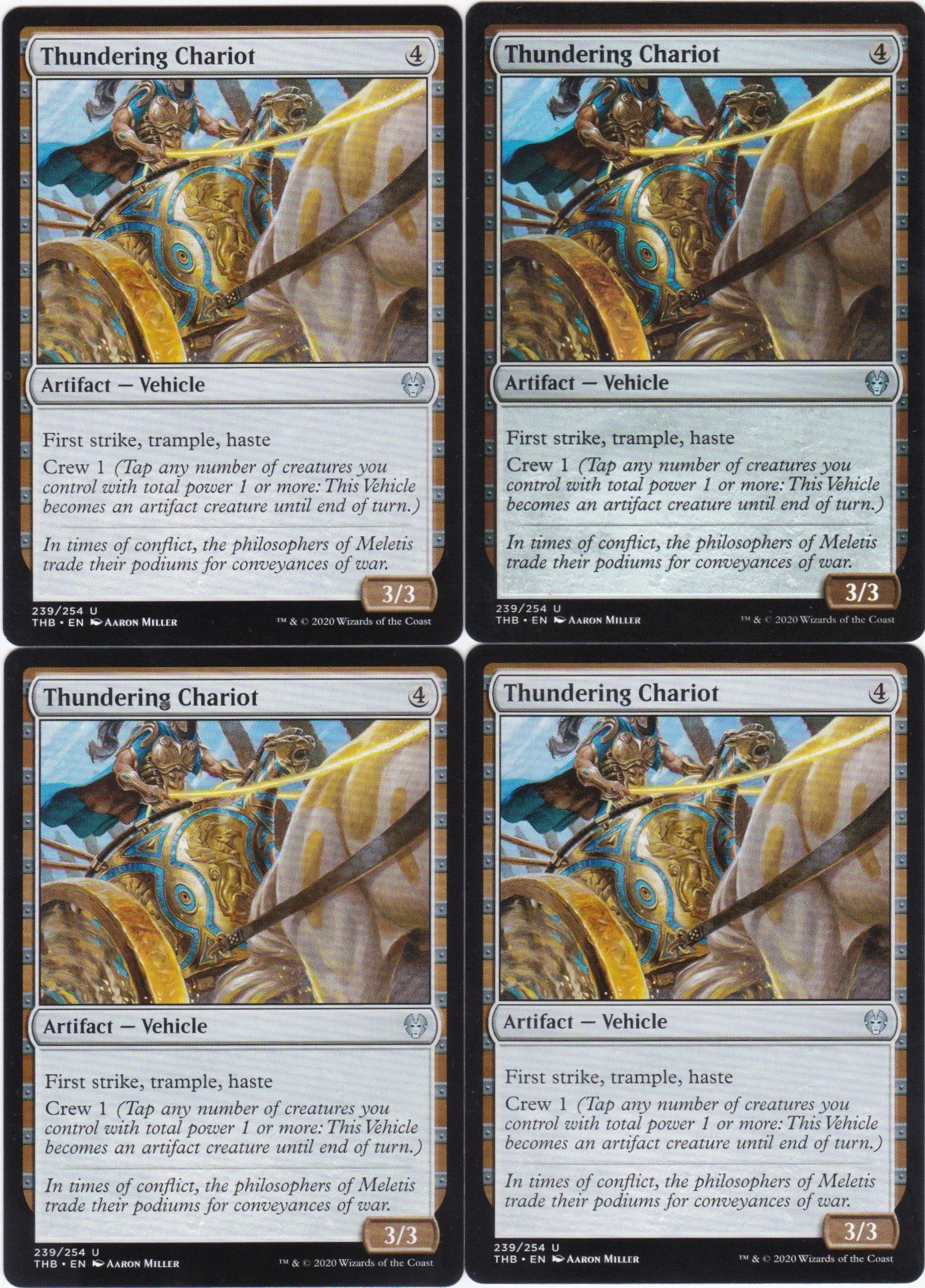 4x Thundering Chariot