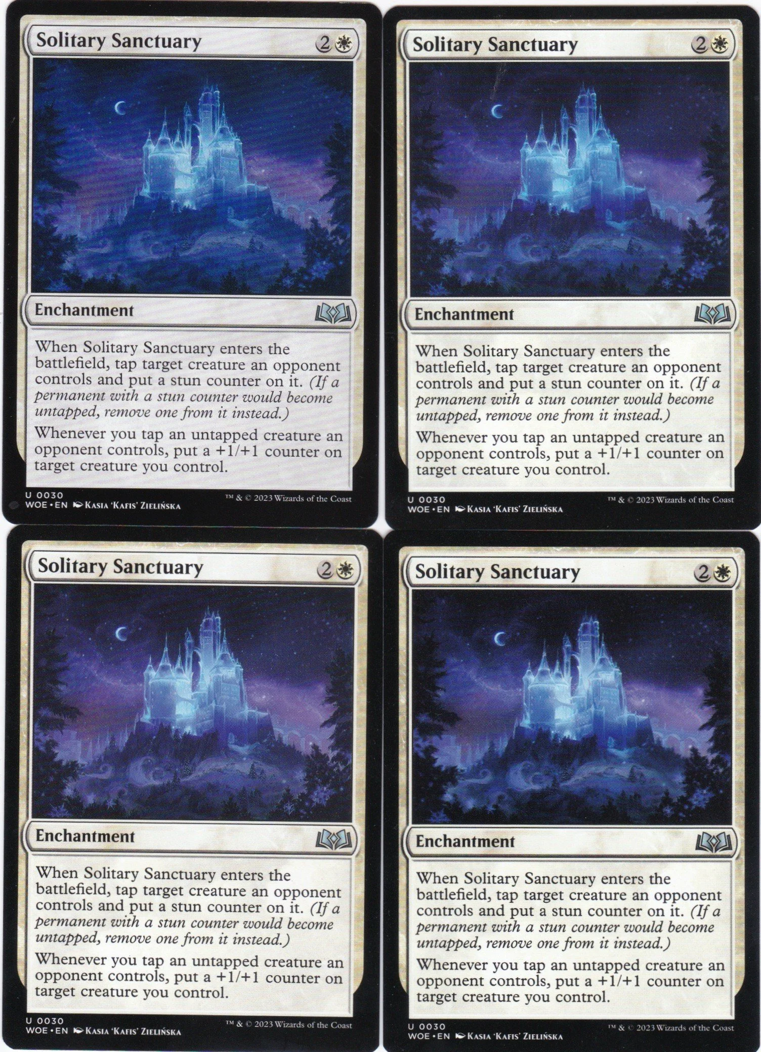 4x Solitary Sanctuary