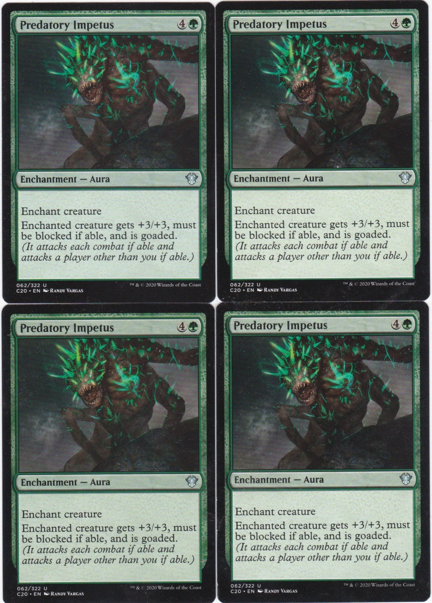 4x Predatory Impetus