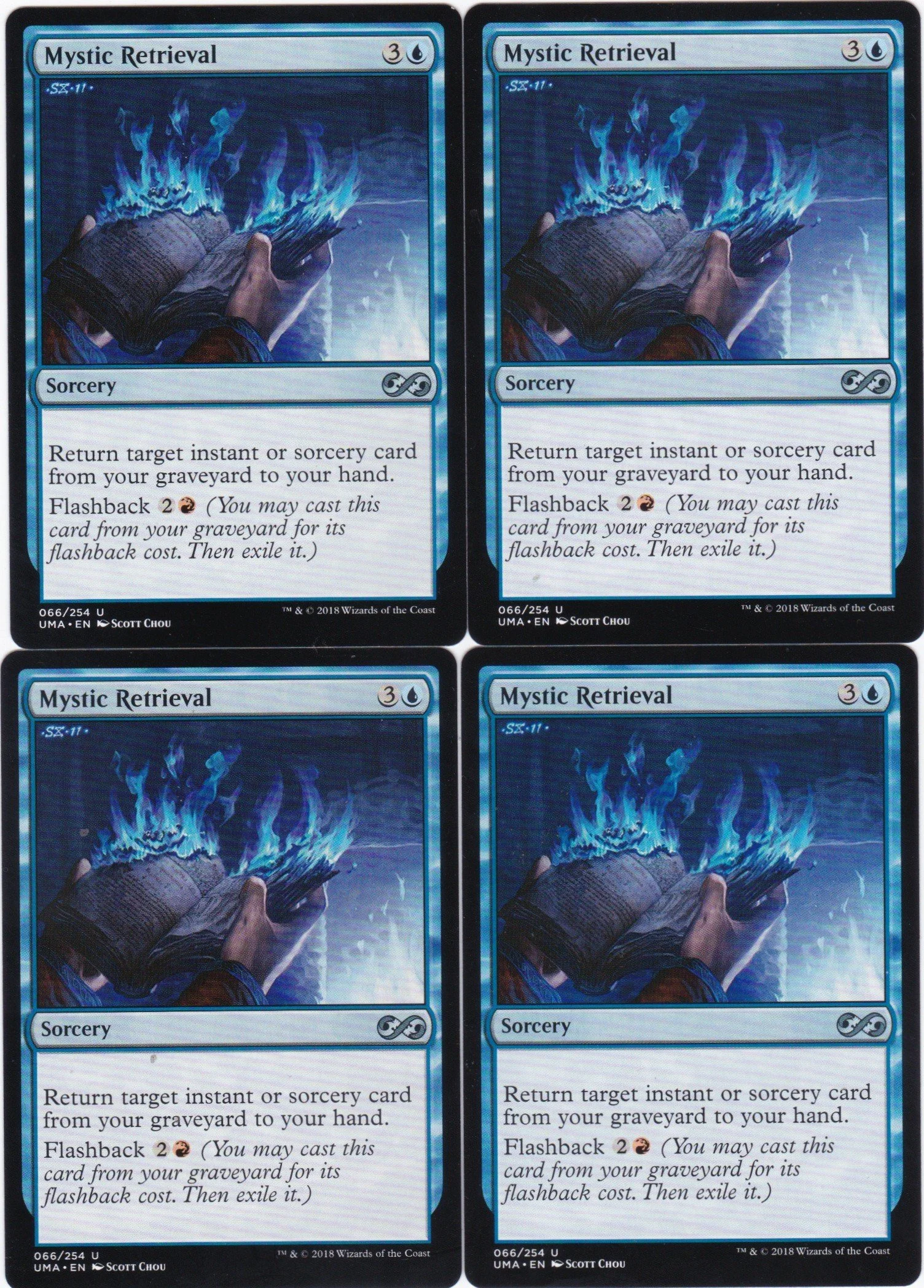 4x Mystic Retrieval