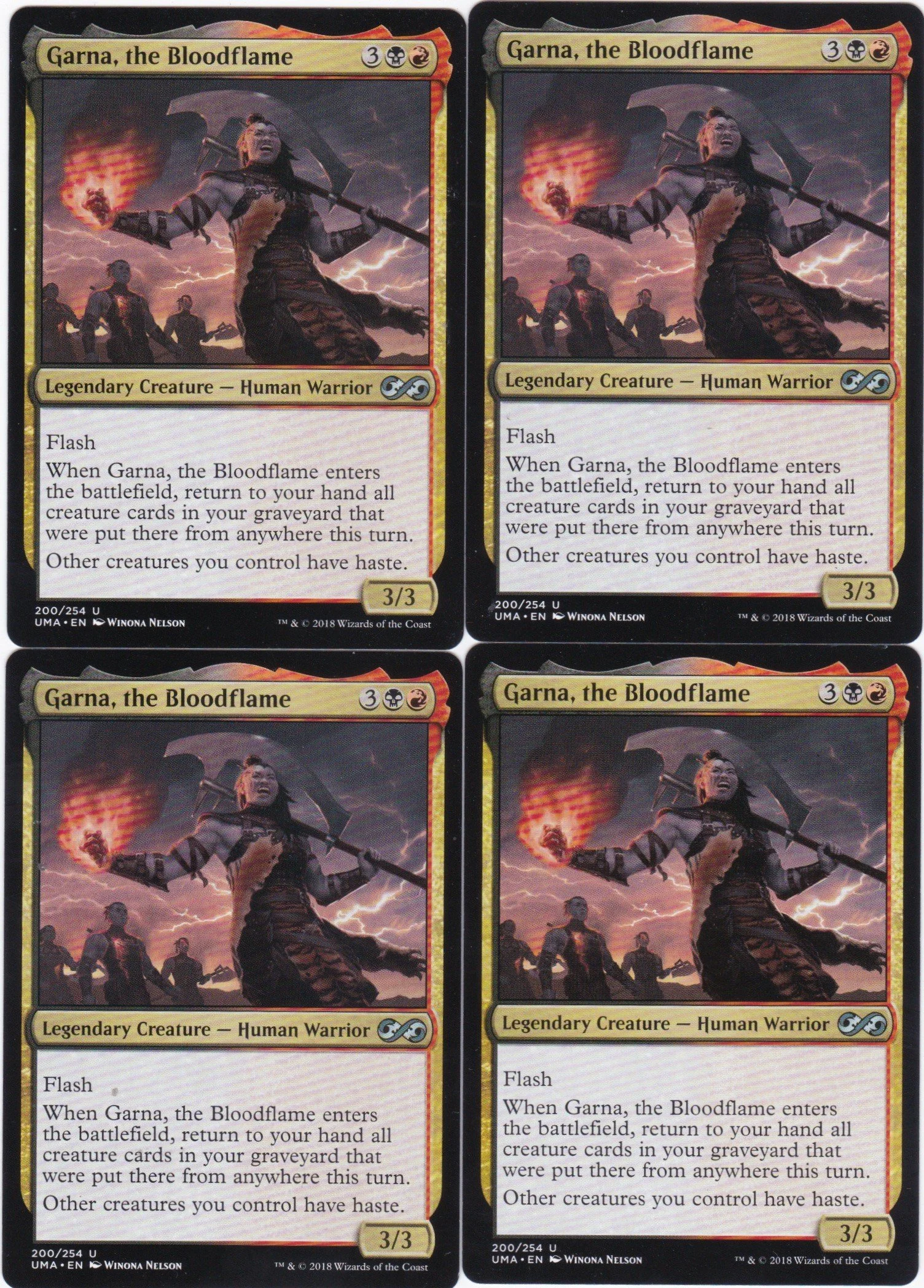 4x Garna, the Bloodflame