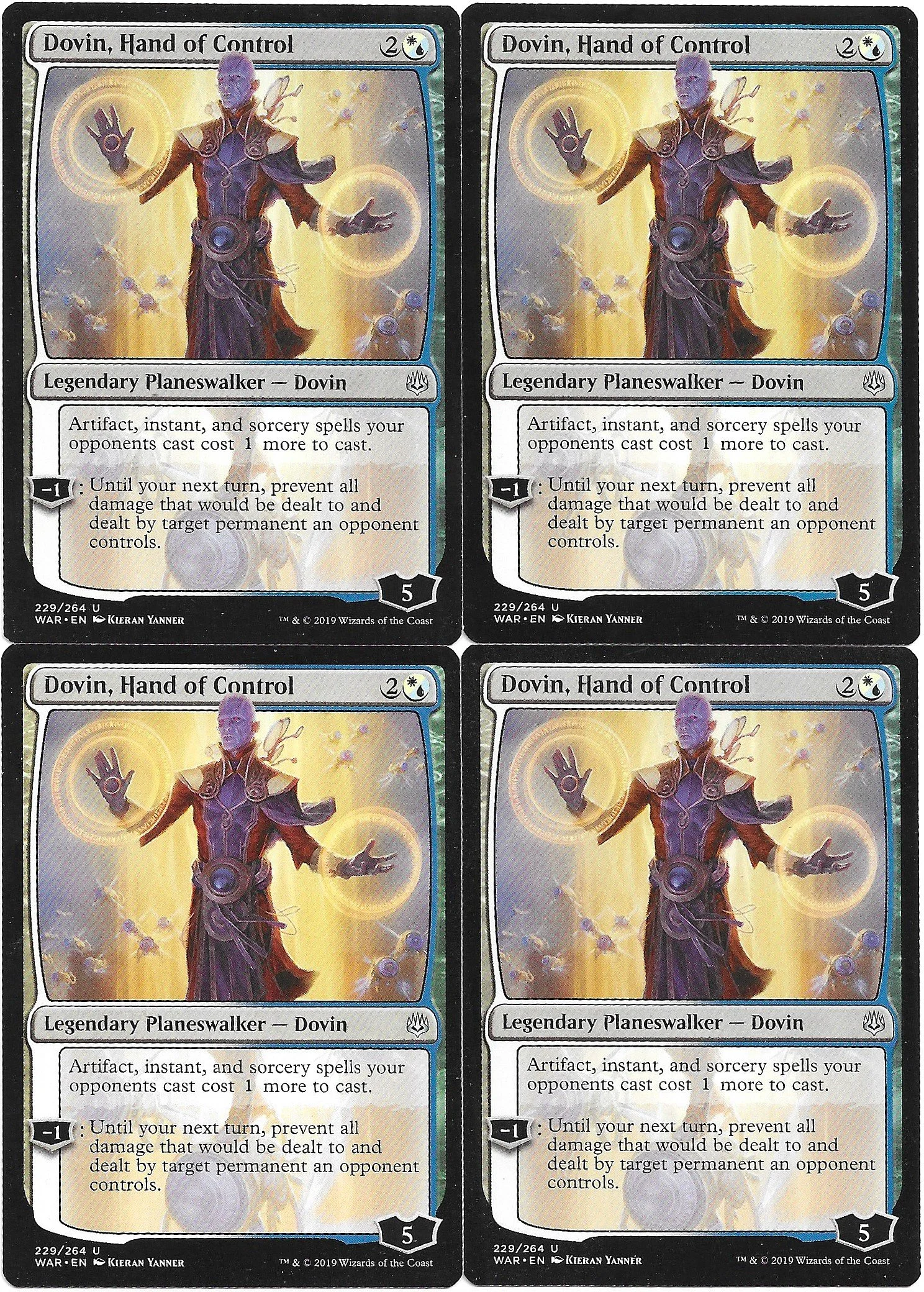 4x Dovin, Hand of Control