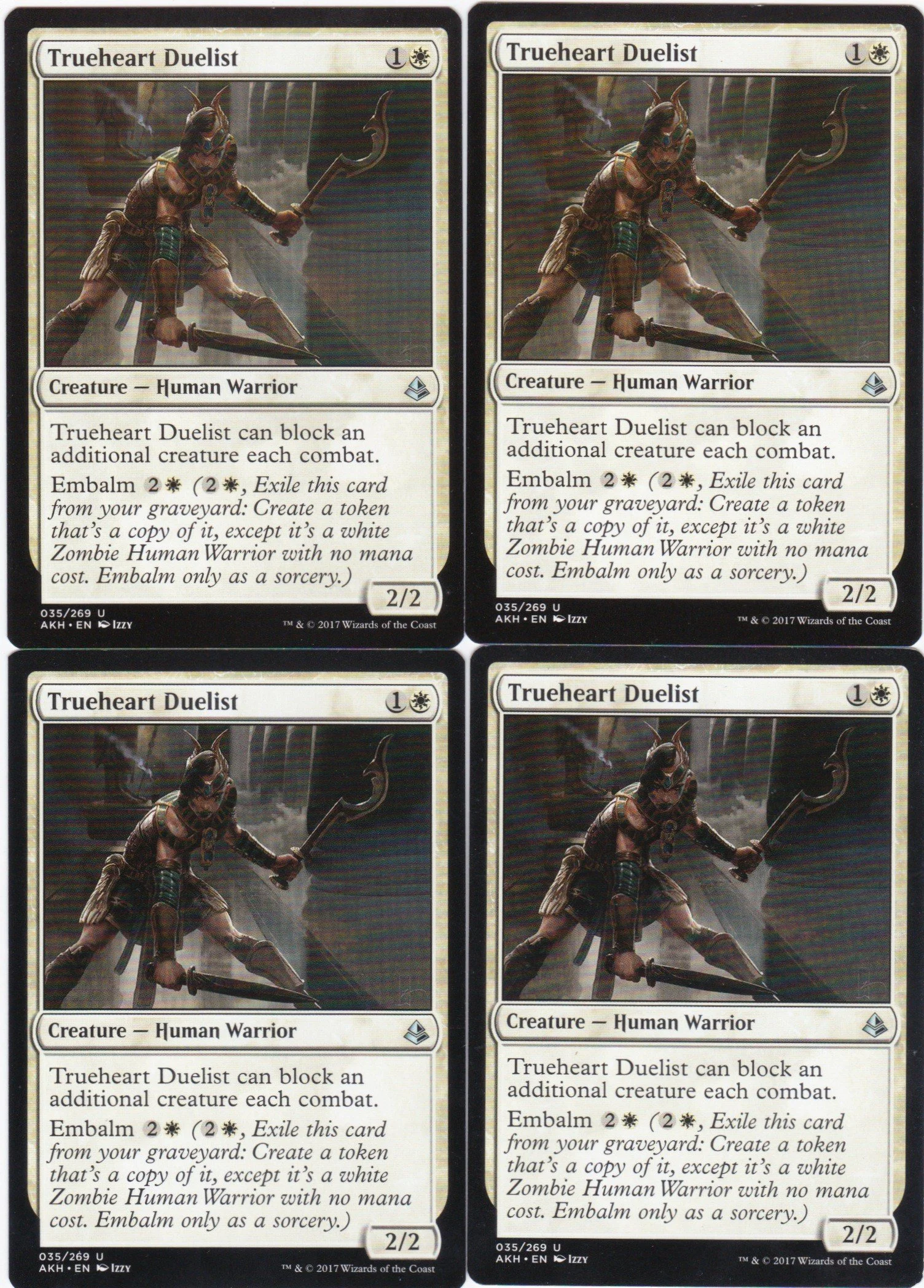 4x Trueheart Duelist