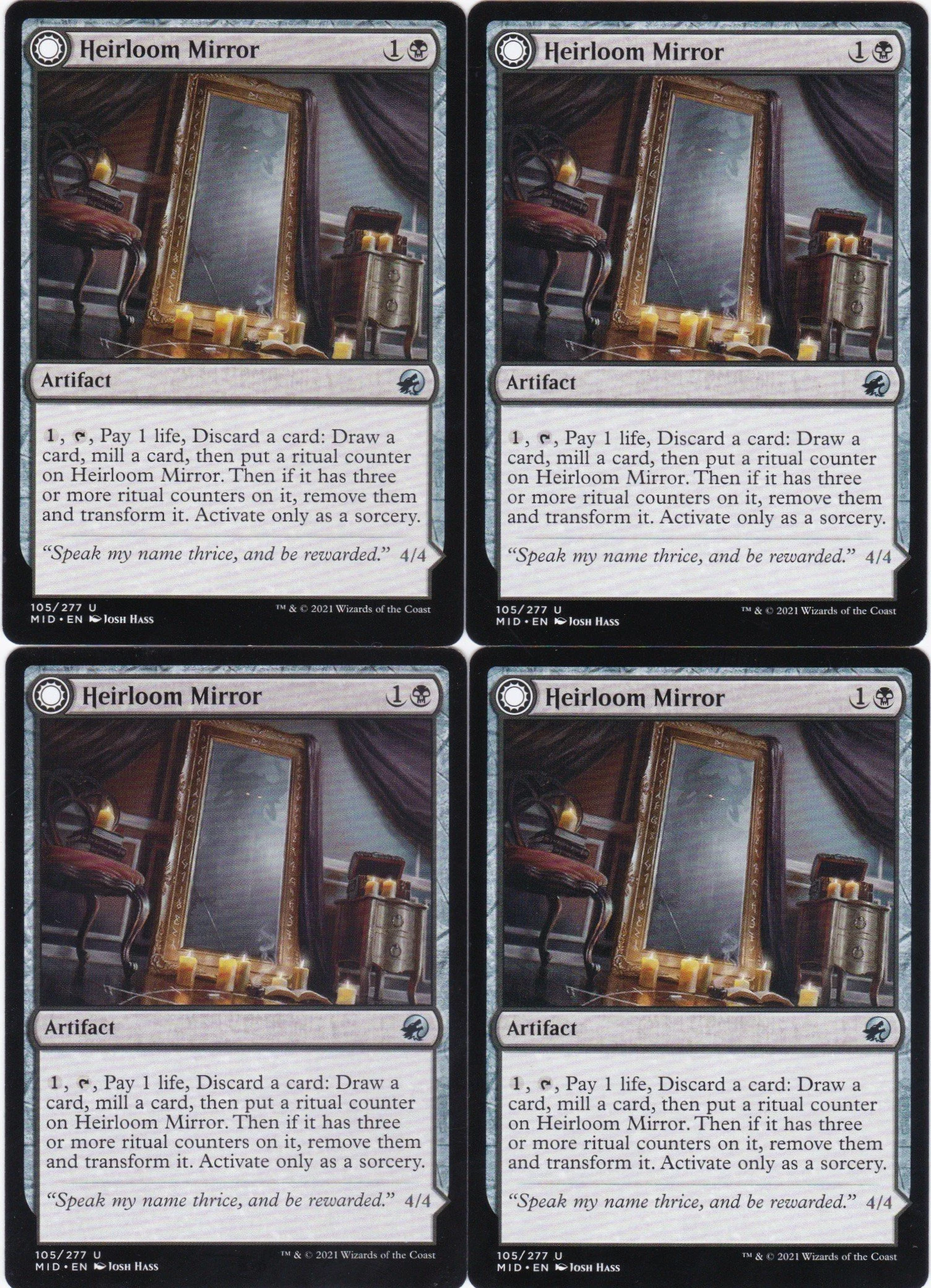 4x Heirloom Mirror