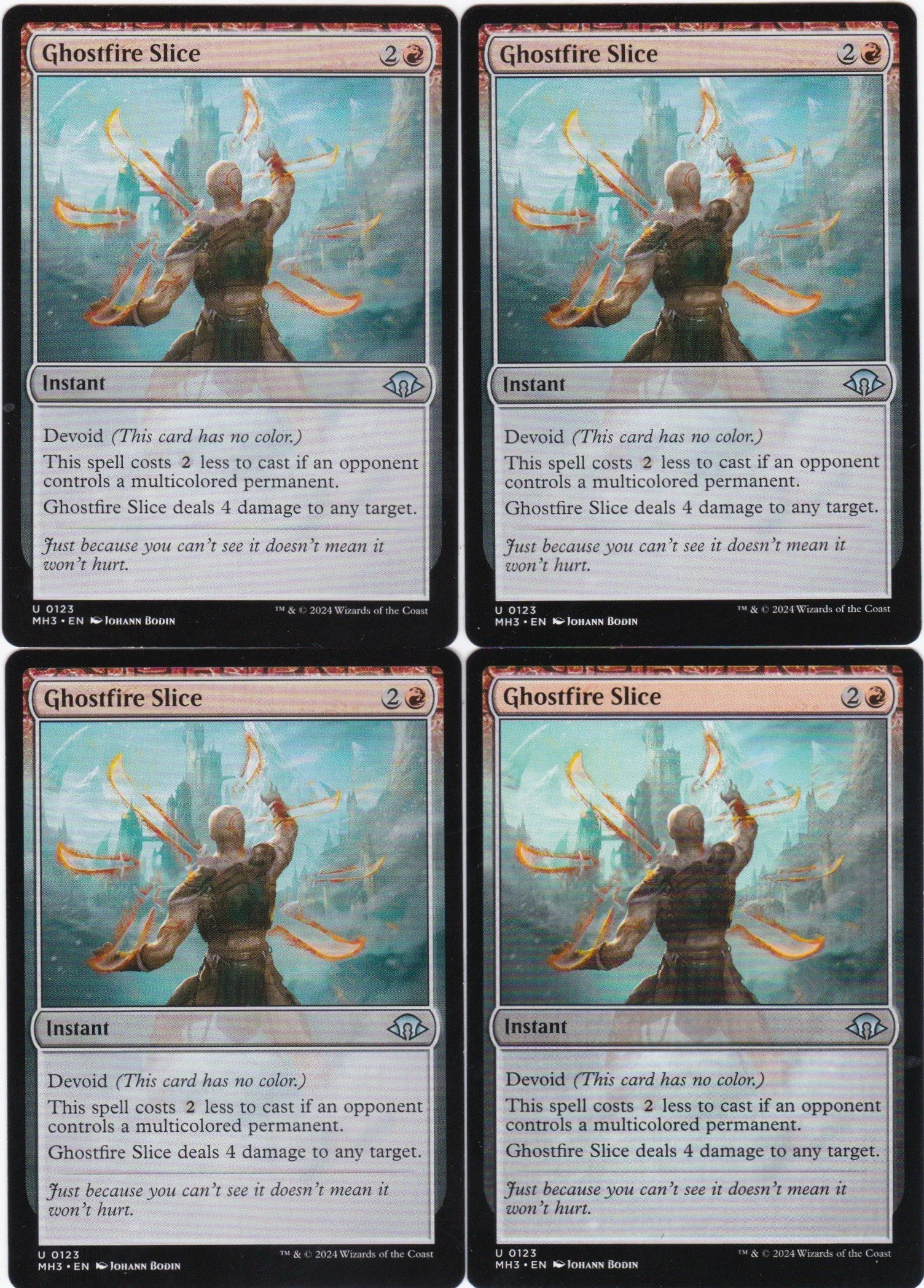 4x Ghostfire Slice