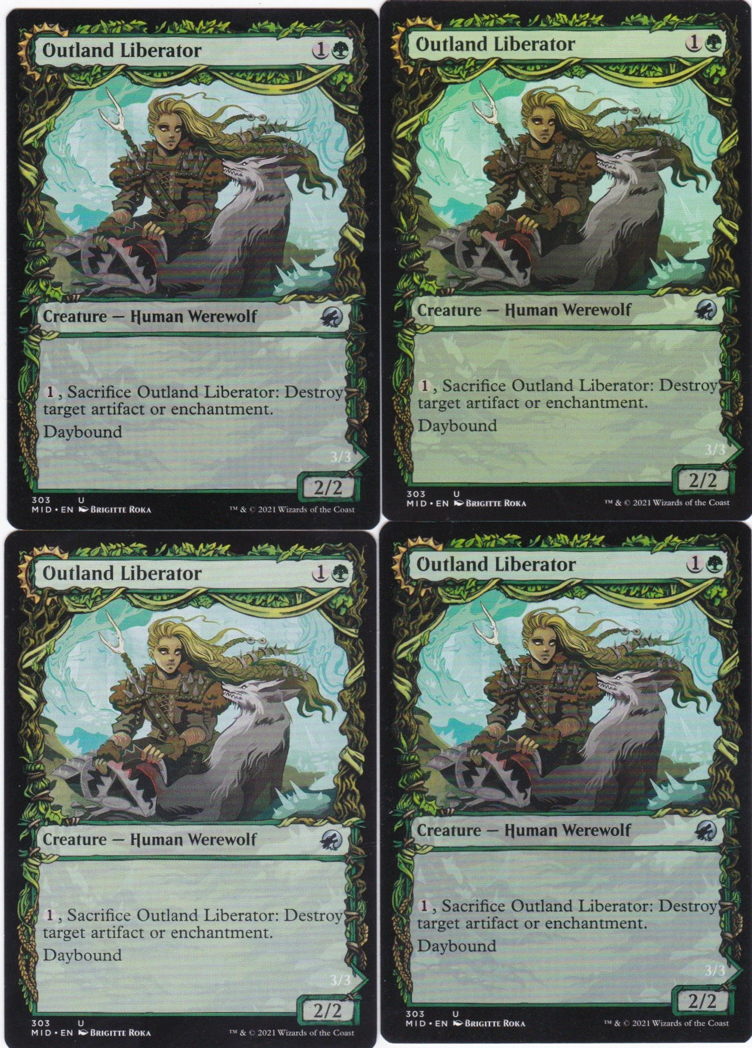 4x Outland Liberator (showcase)