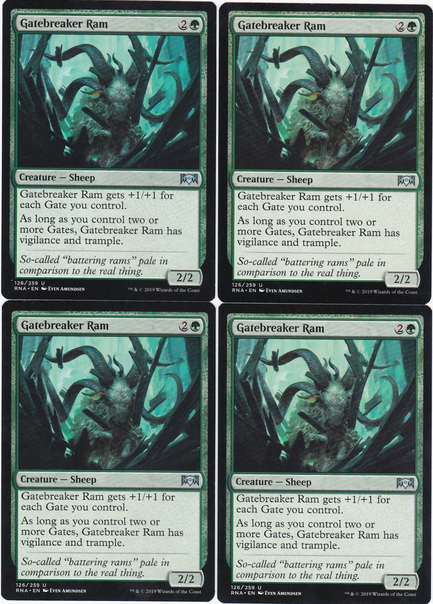 4x Gatebreaker Ram