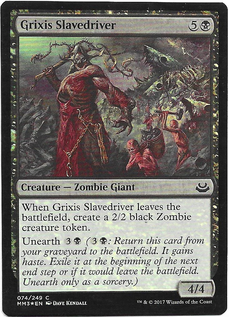 Grixis Slavedriver