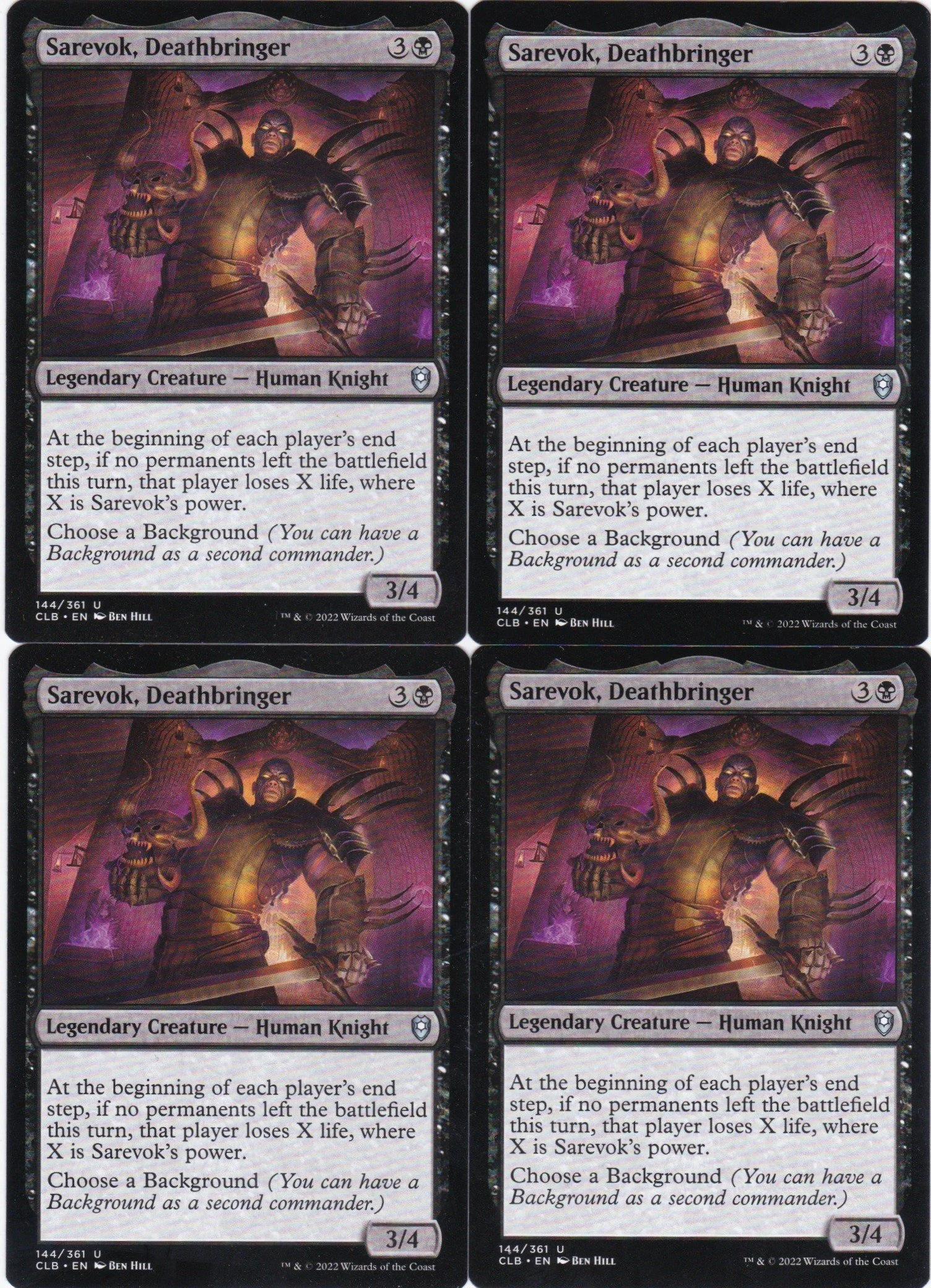 4x Savevok, Deathbringer