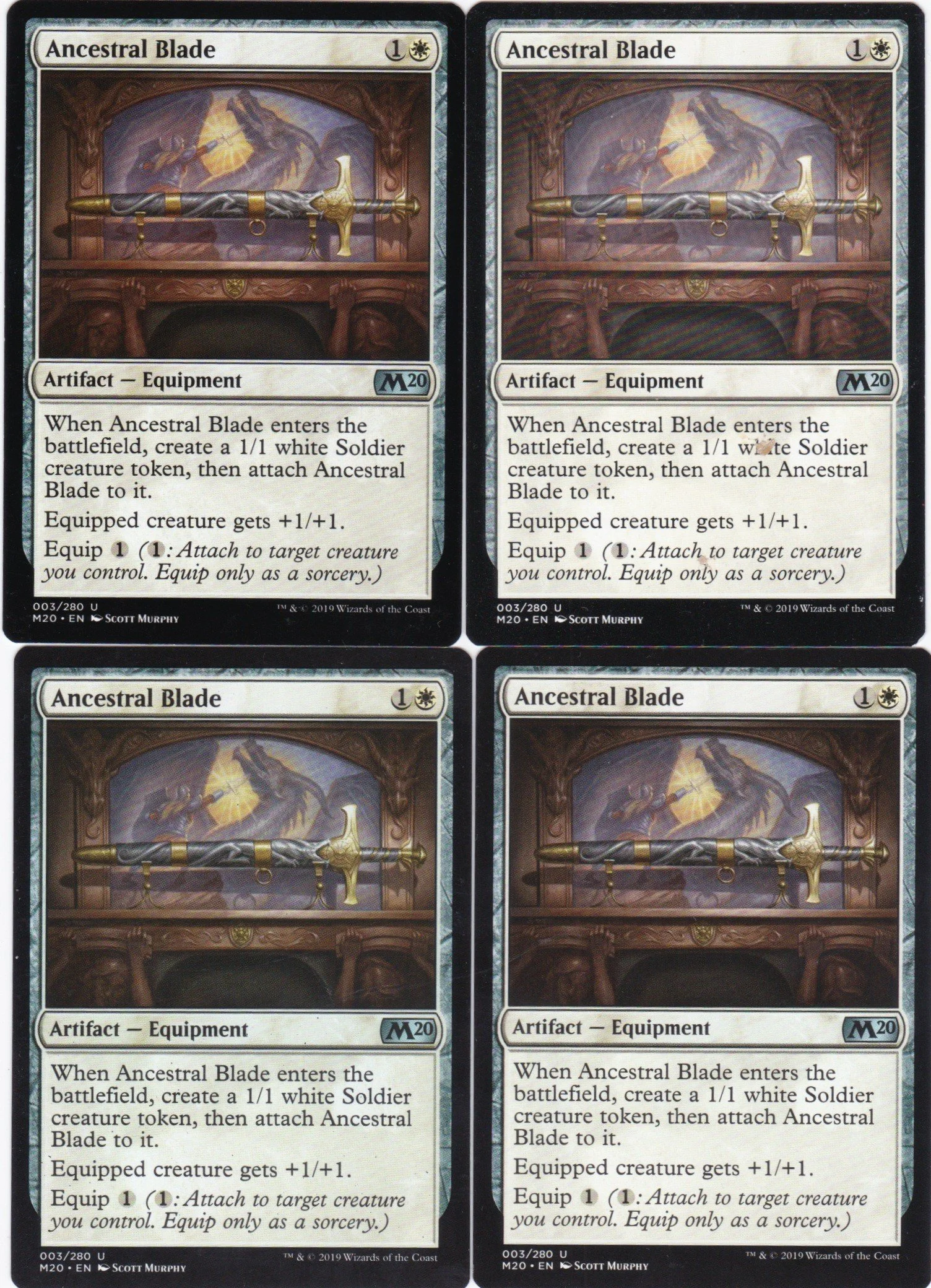 4x Ancestral Blade
