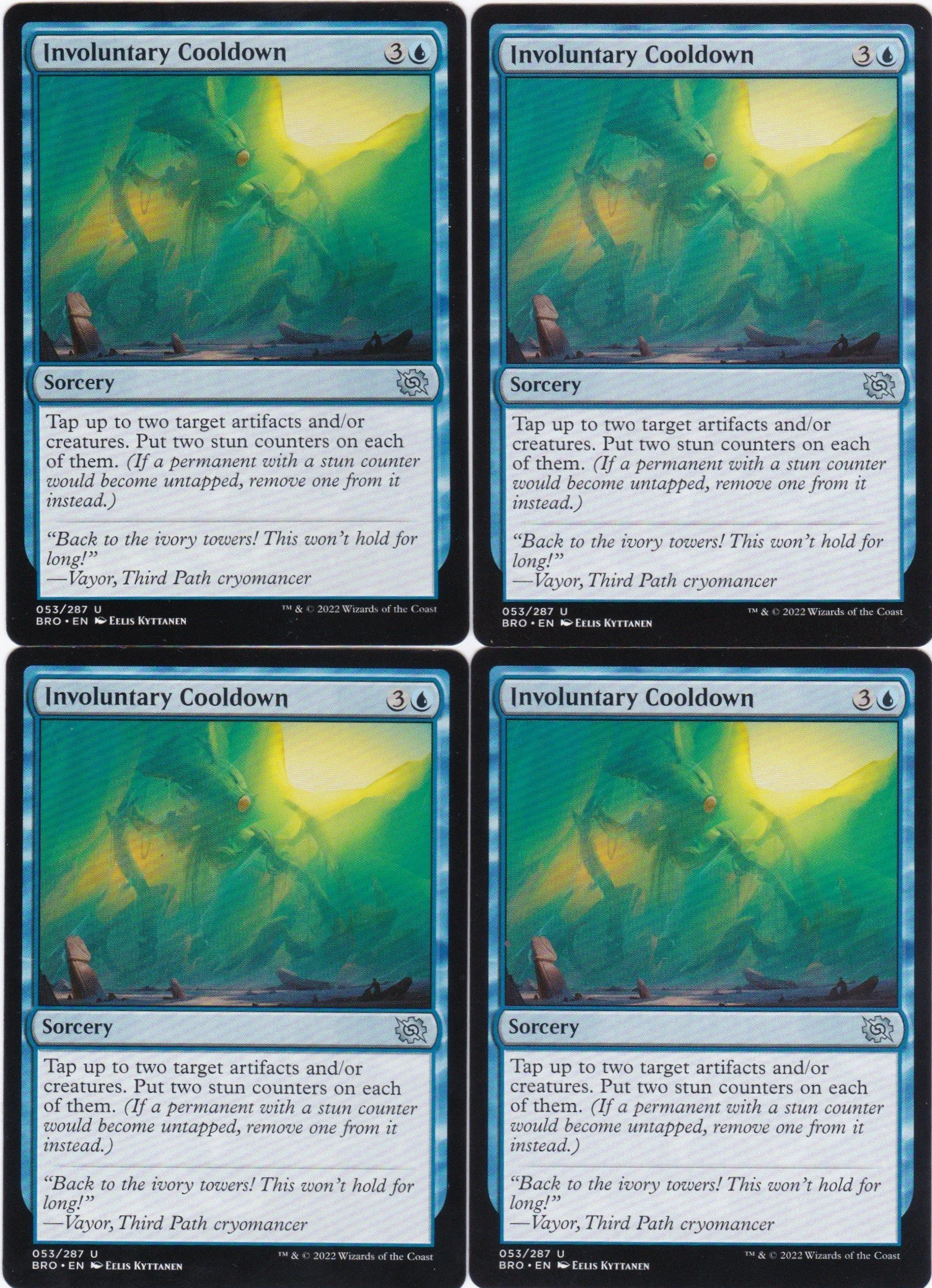 4x Involuntary Cooldown