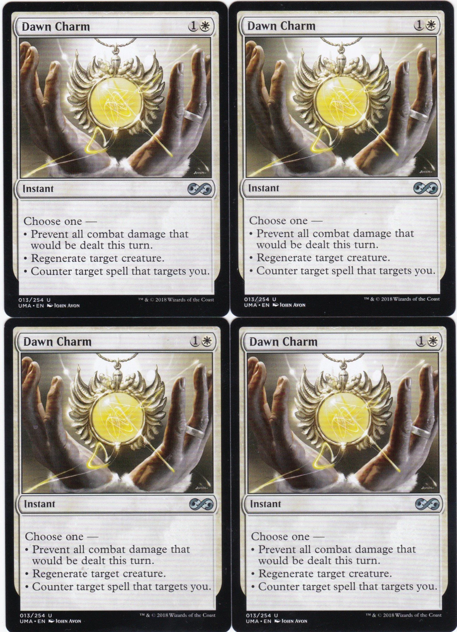 4x Dawn Charm