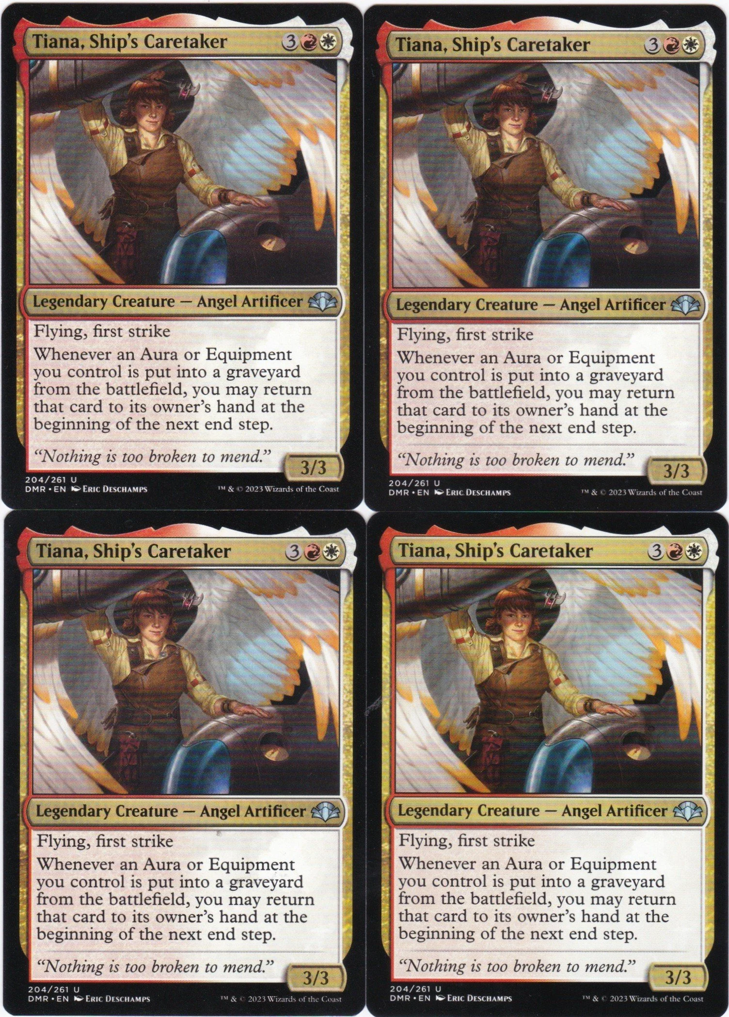 4x Tiana, Ship's Caretaker