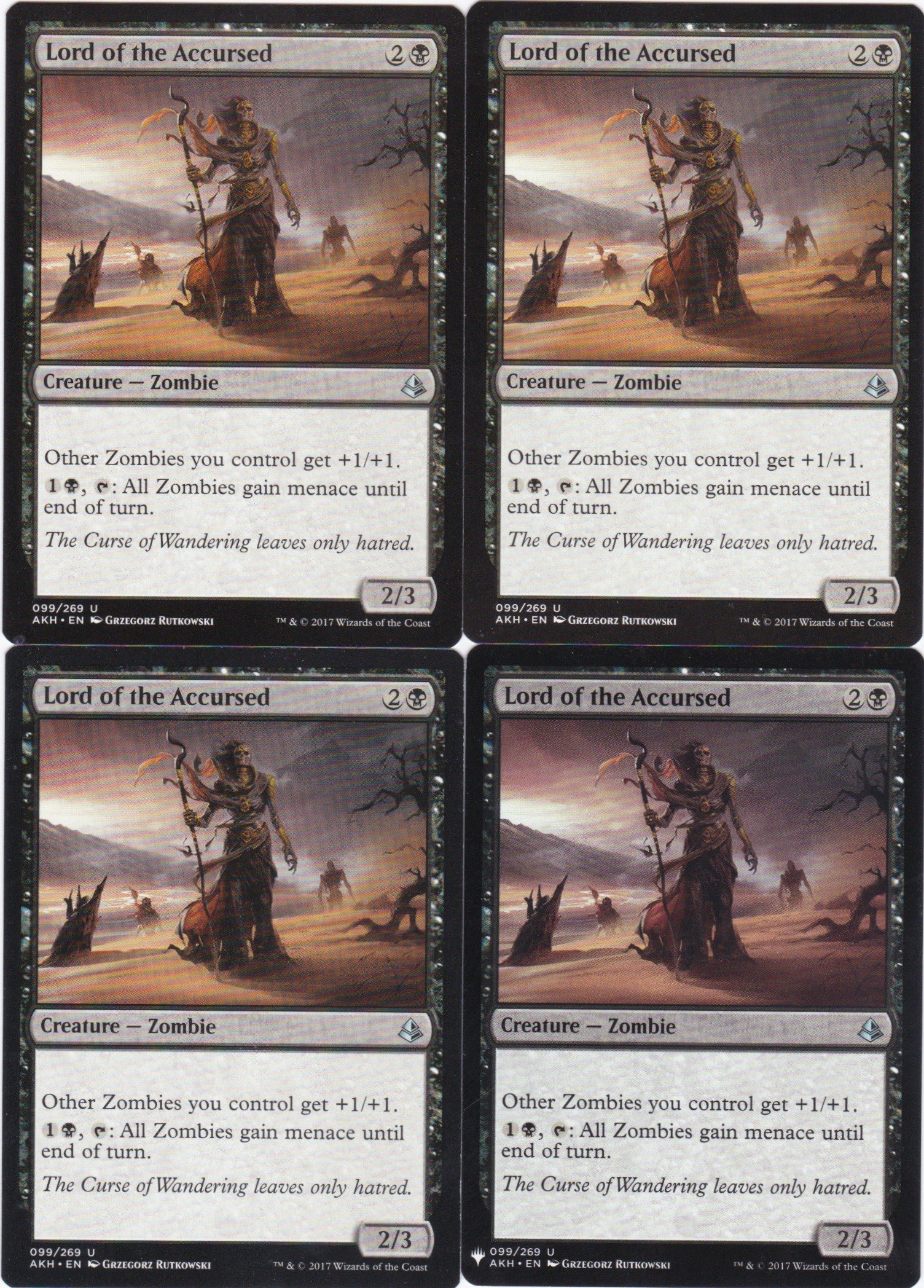 4x Lord of the Accursed