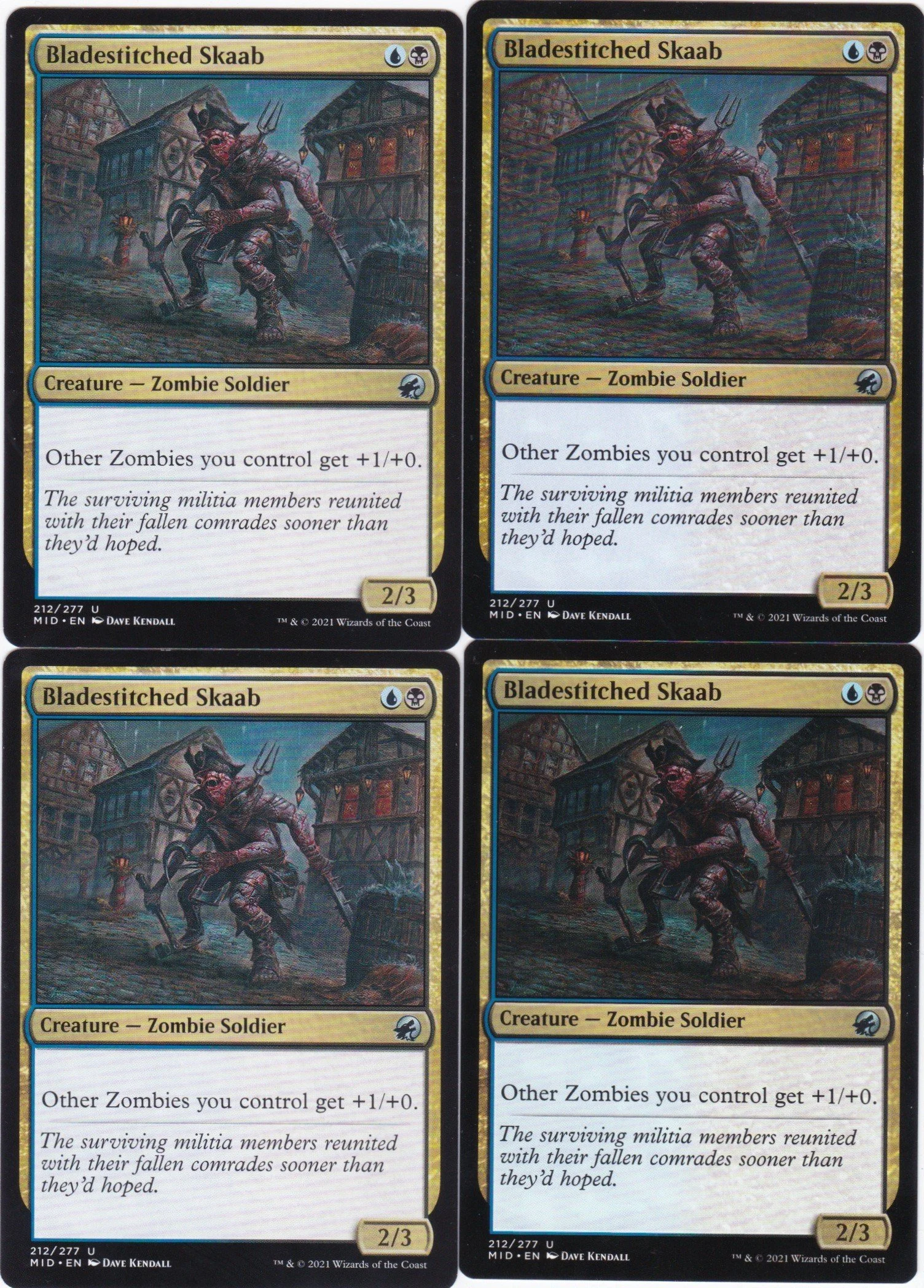 4x Bladestitched Skaab