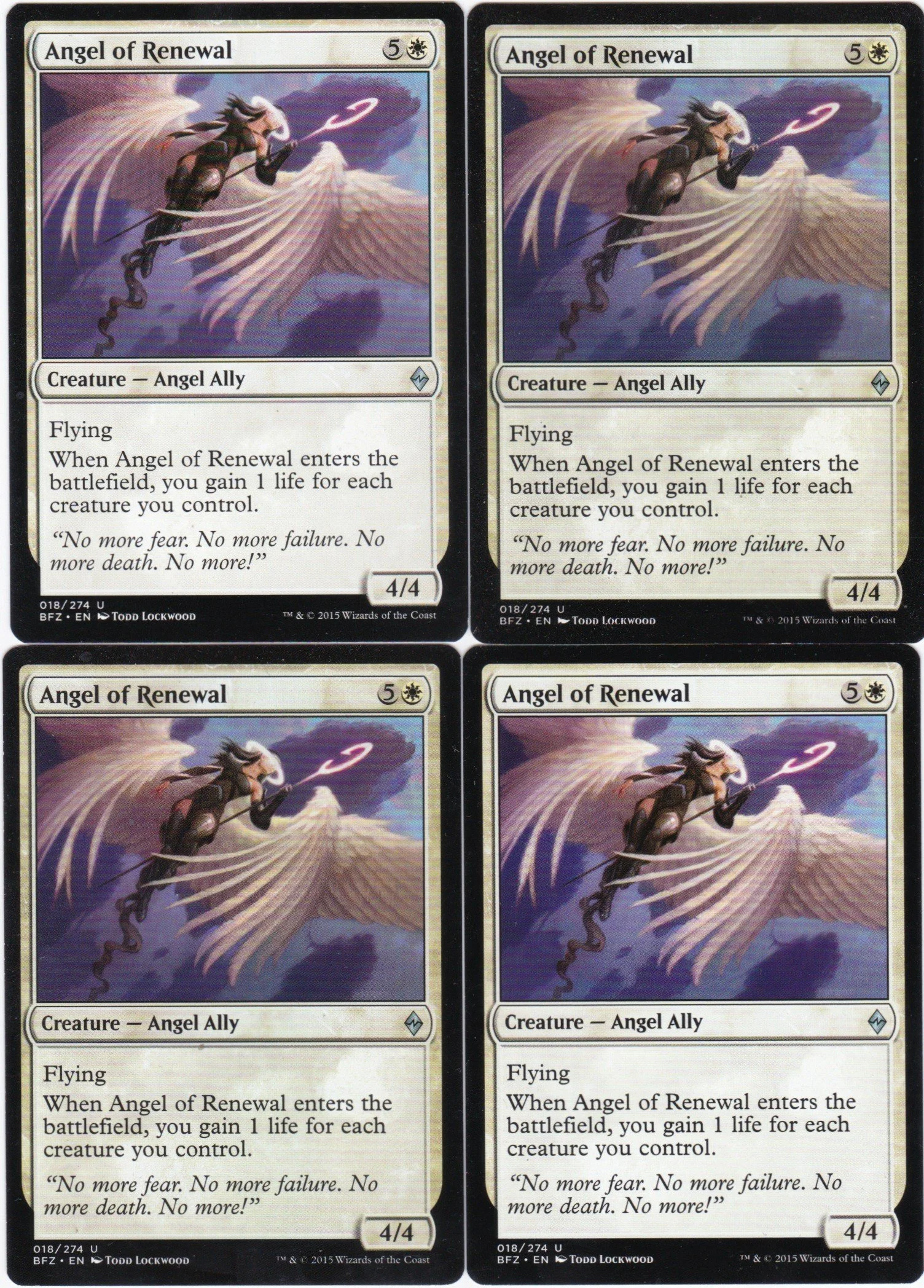 4x Angel of Renewal