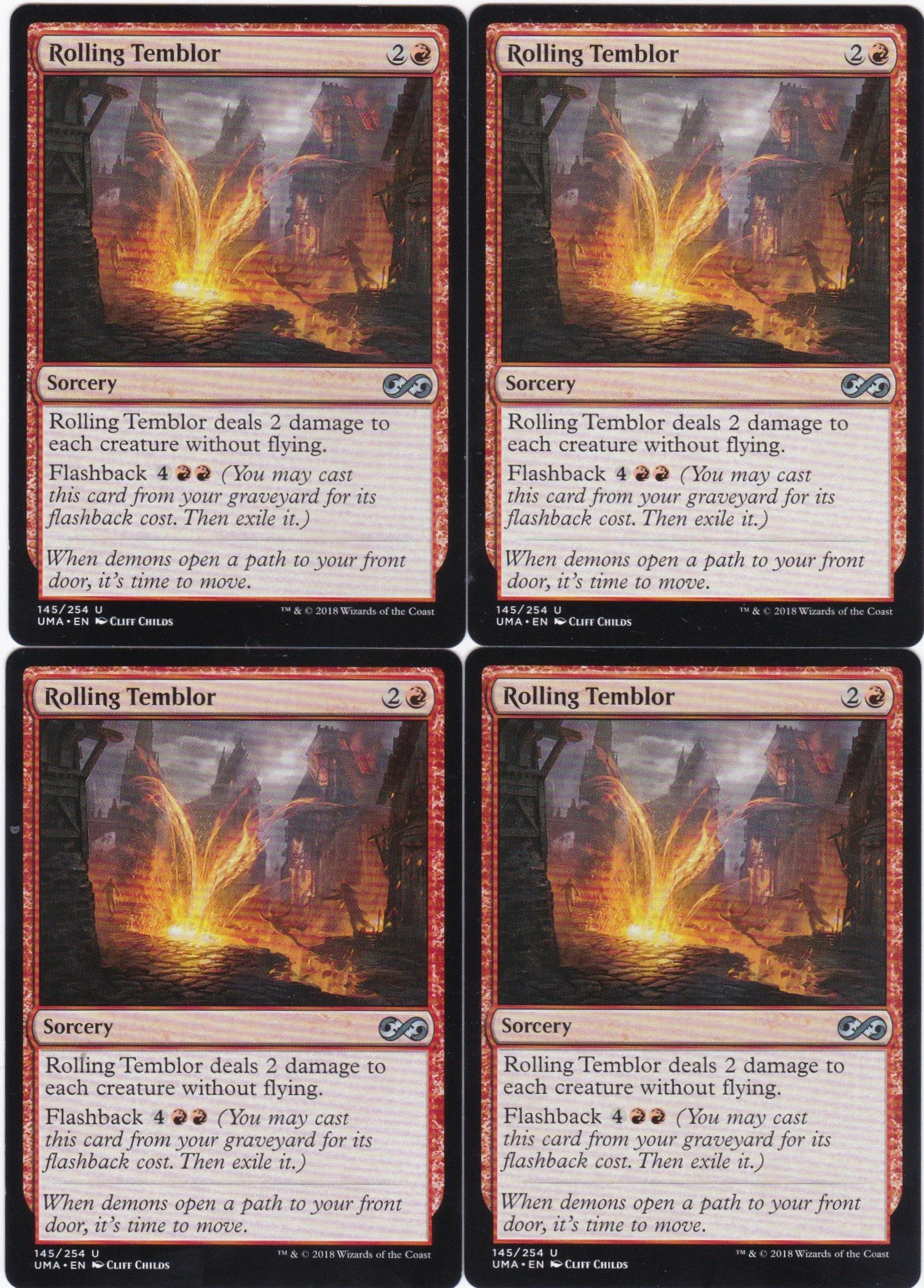 4x Rolling Temblor
