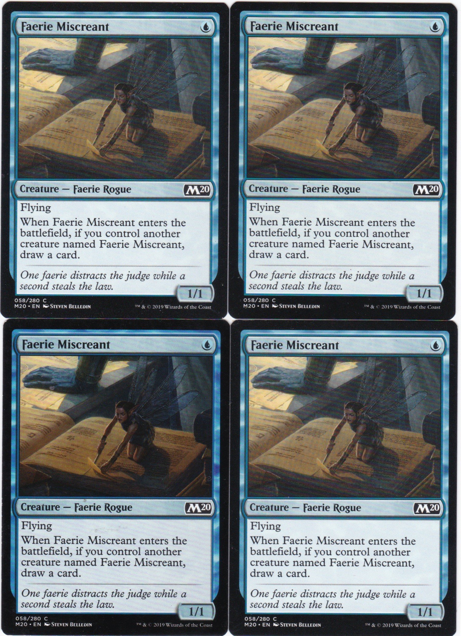 Mono Blue Faerie Pauper Deck