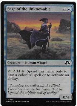 Sage of the Unknowable