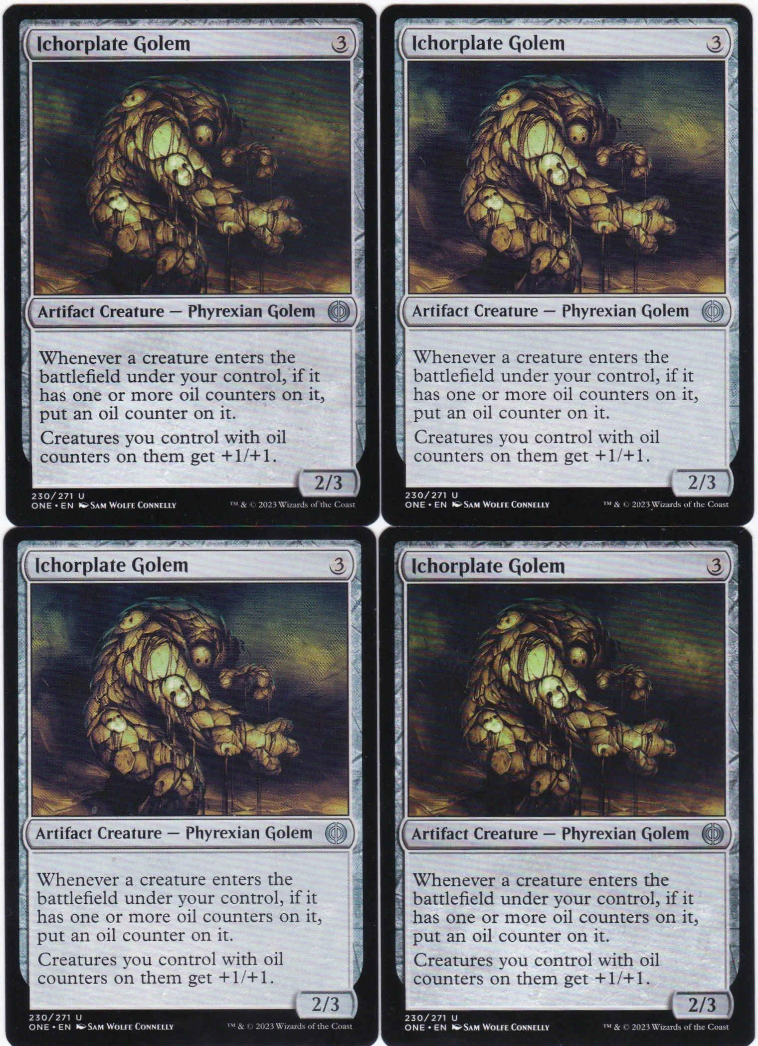 4x Ichorplate Golem