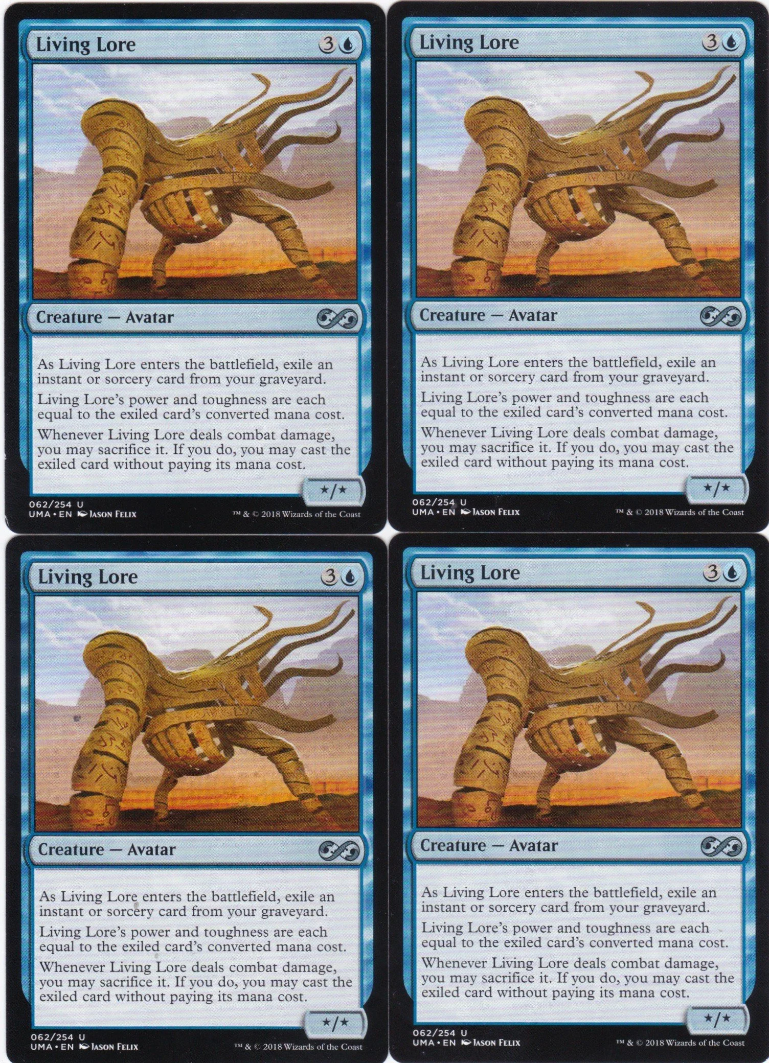 4x Living Lore