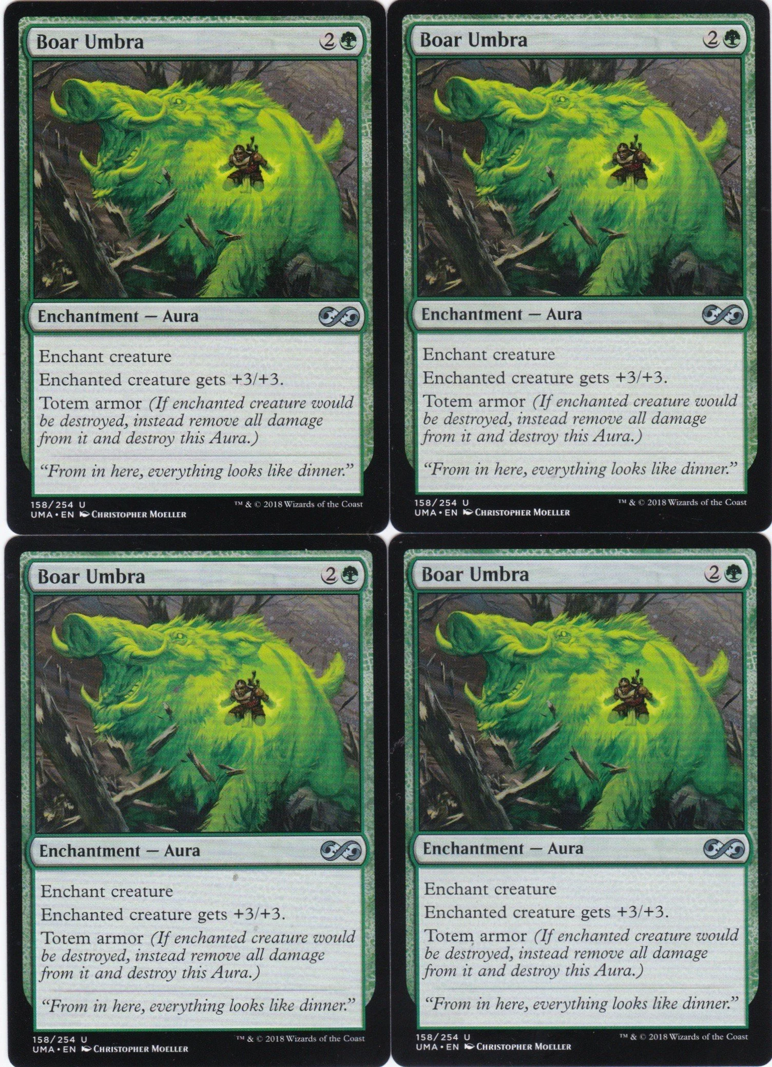 4x Boar Umbra
