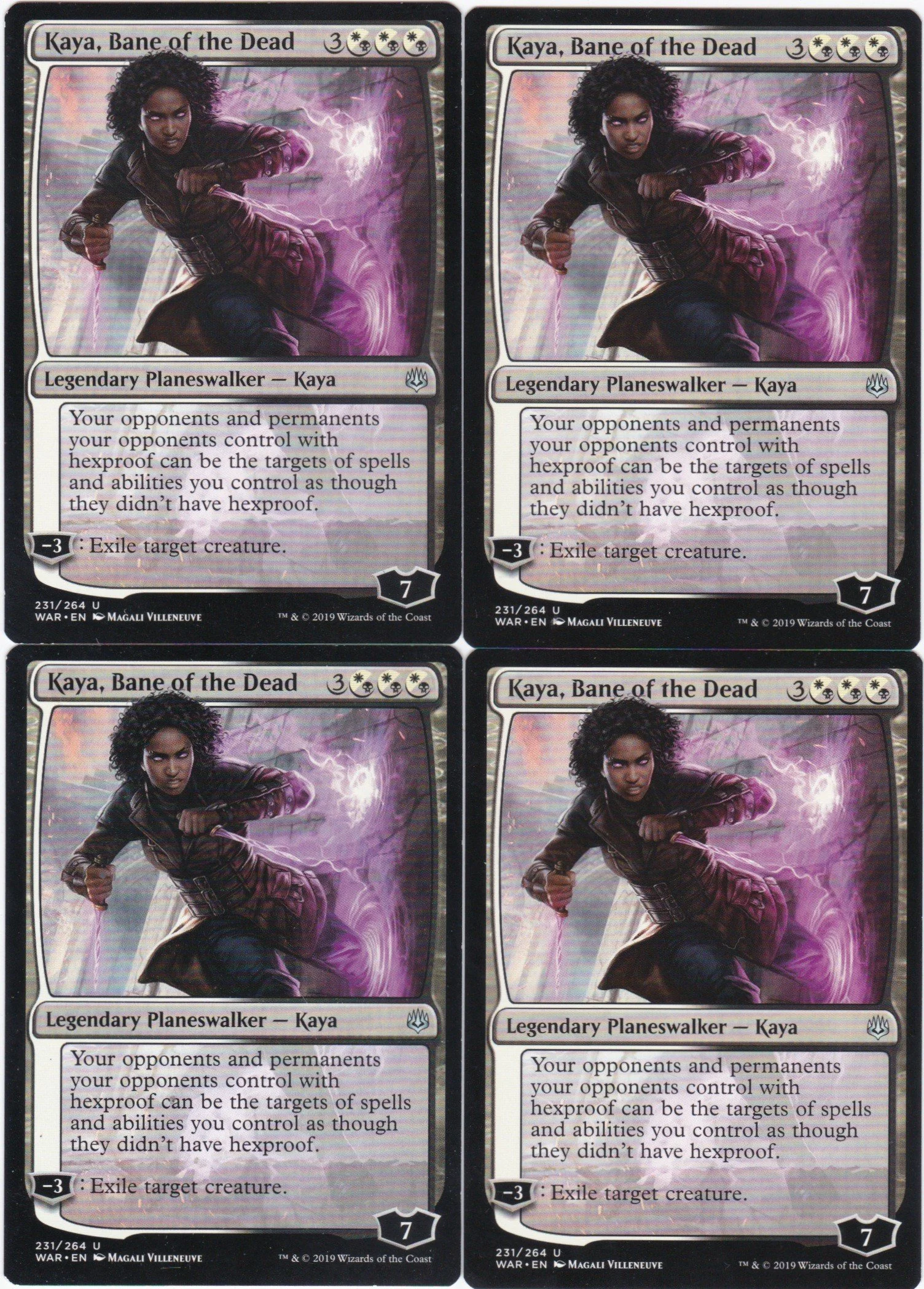 4x Kaya, Bane of the Dead